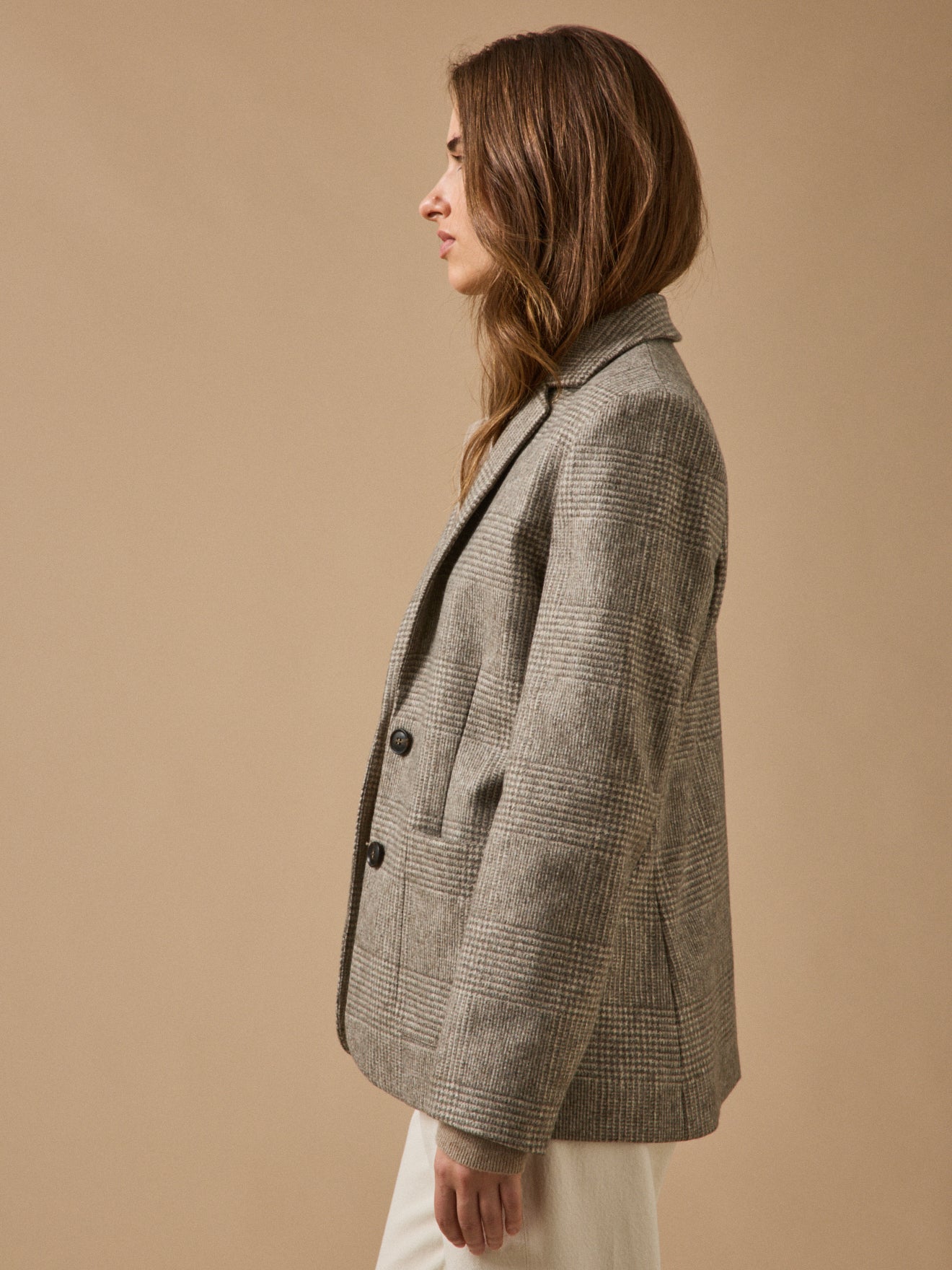 Veste prince de galles femme