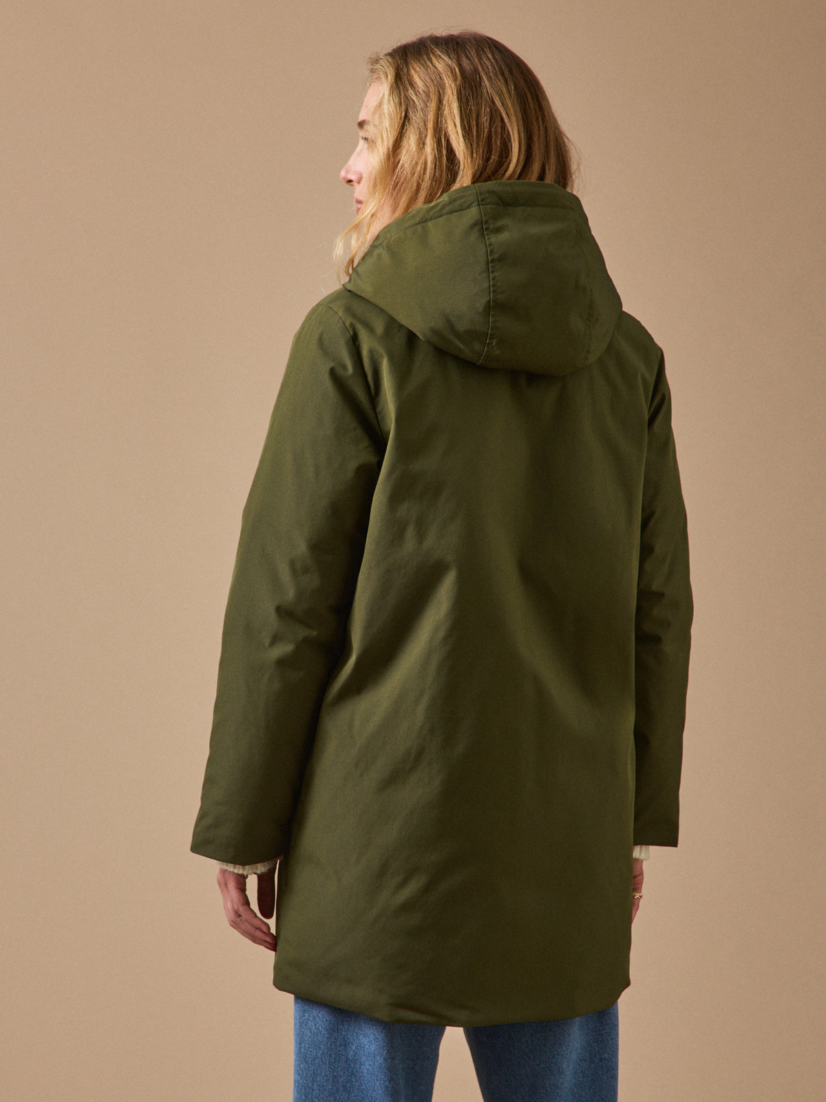 Parka longue matelassée femme