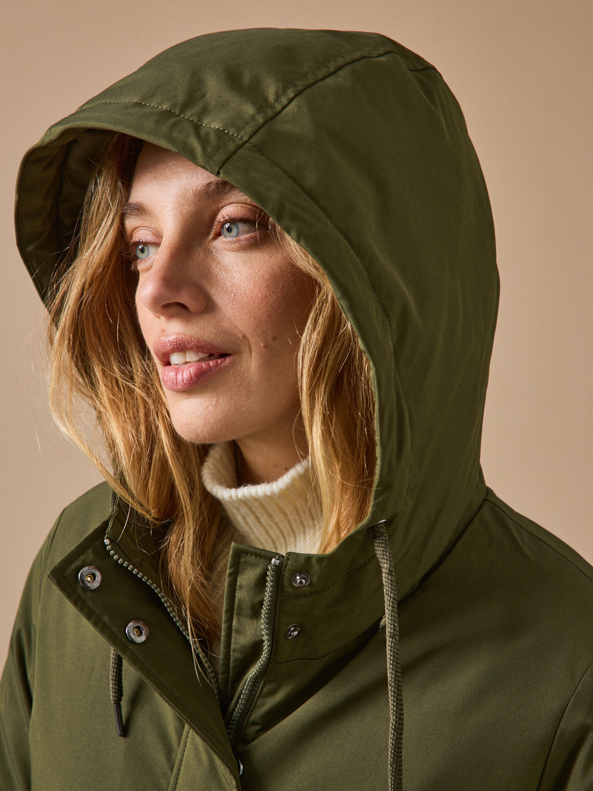 Parka longue matelassée femme