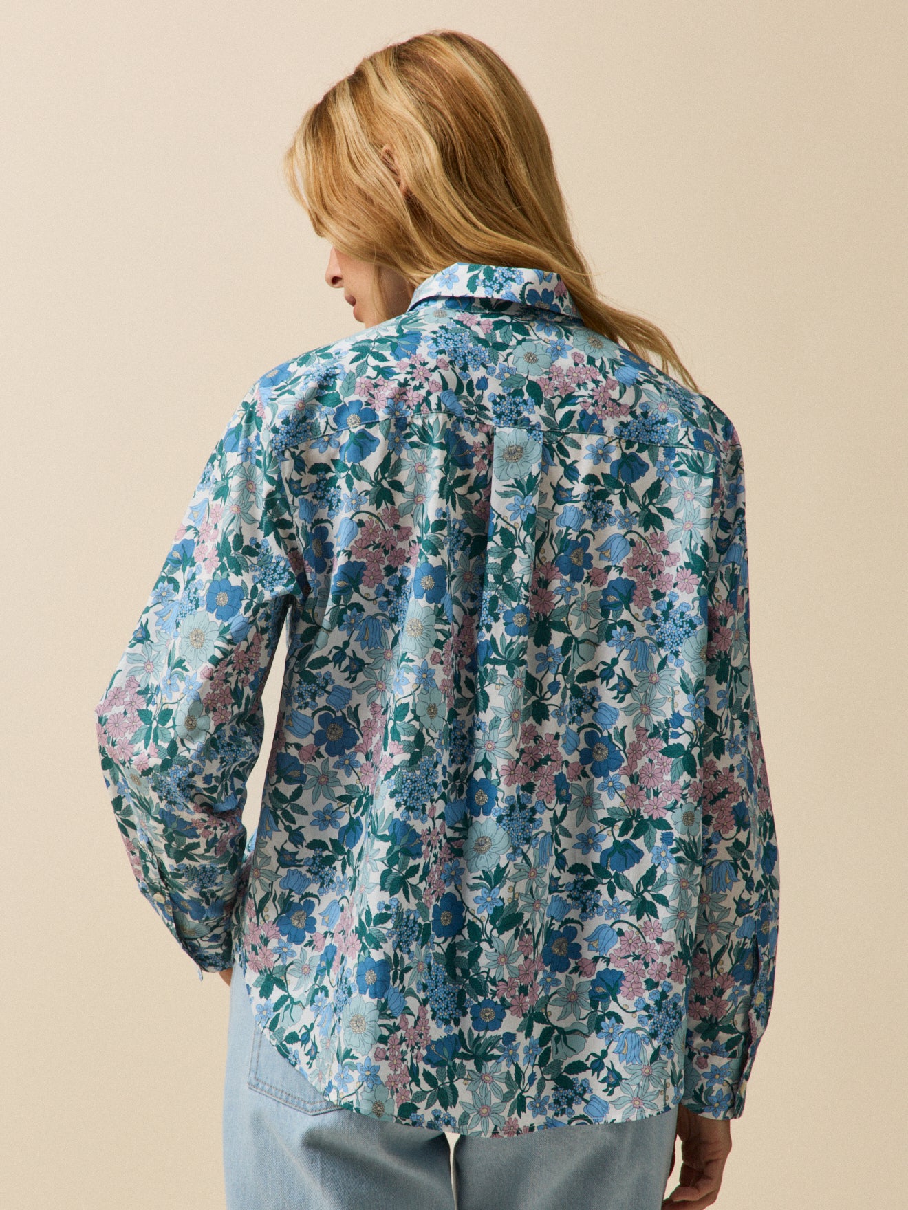 Chemise en tissu Liberty - Coupe Gaby