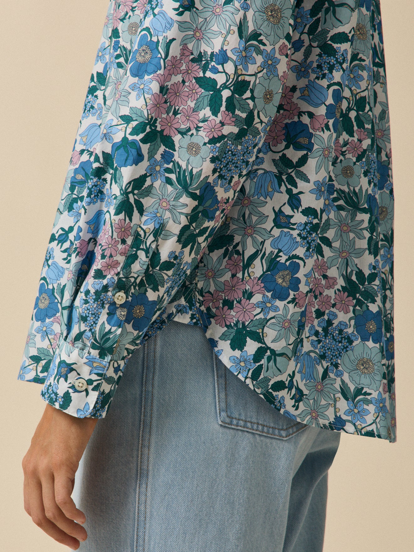 Chemise en tissu Liberty - Coupe Gaby