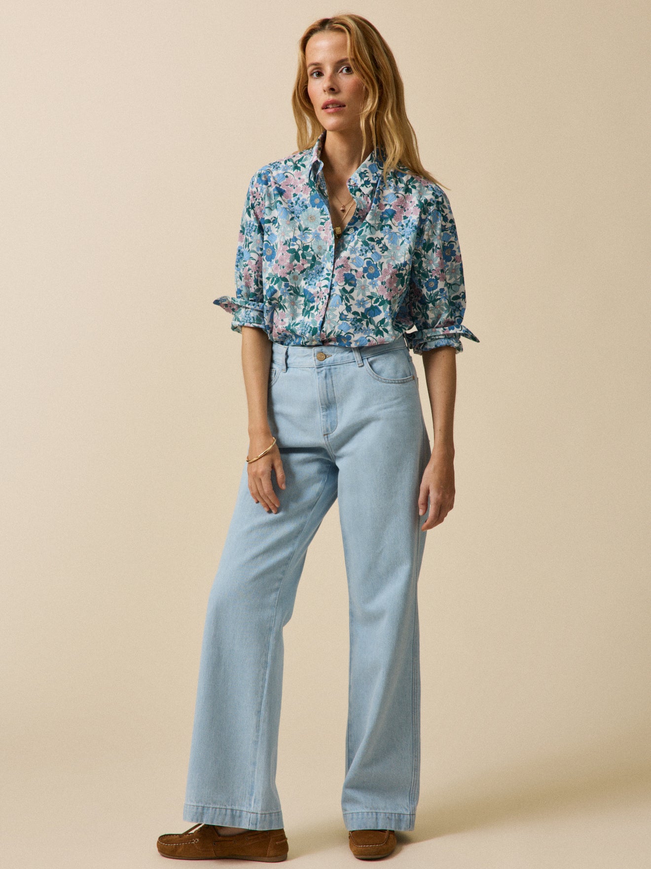 Chemise en tissu Liberty - Coupe Gaby