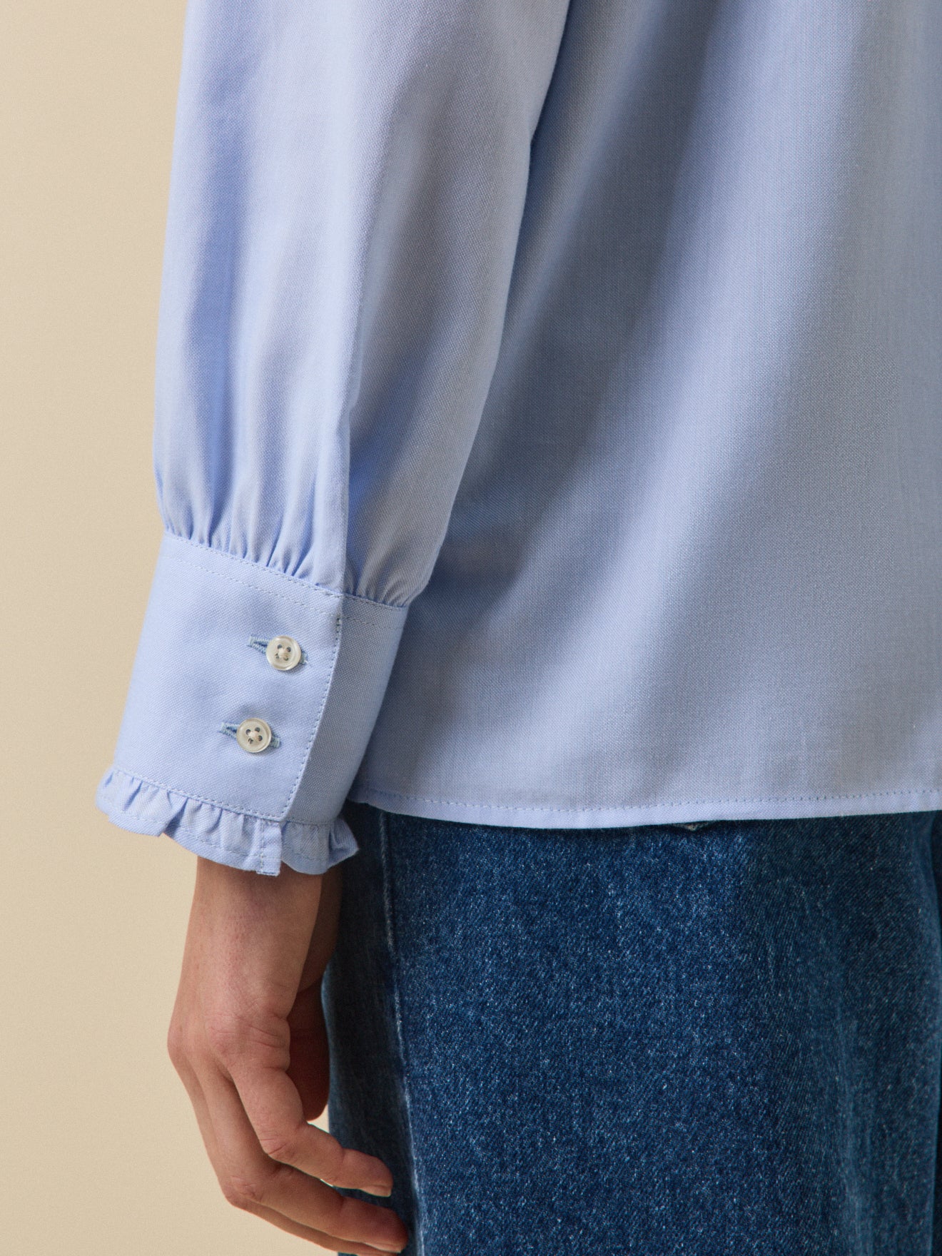 Chemise femme oxford coton biologique Émilie