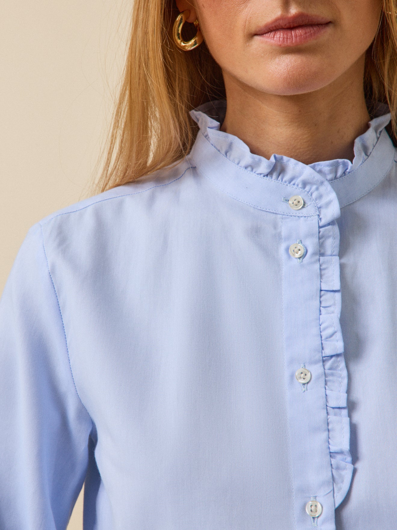 Chemise femme oxford coton biologique Émilie