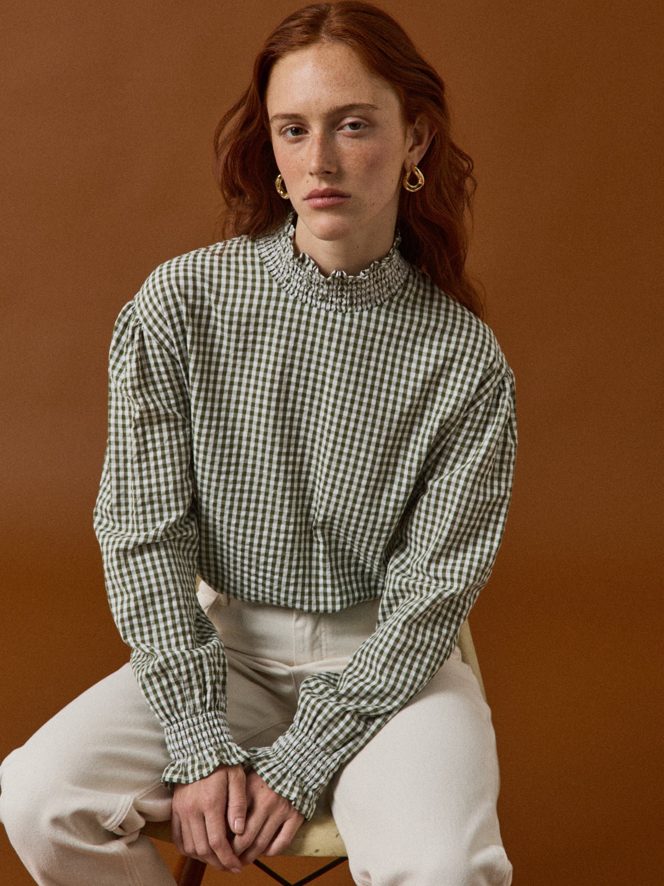 Blouse vichy Femme - Cyrillus X Apaches Collections