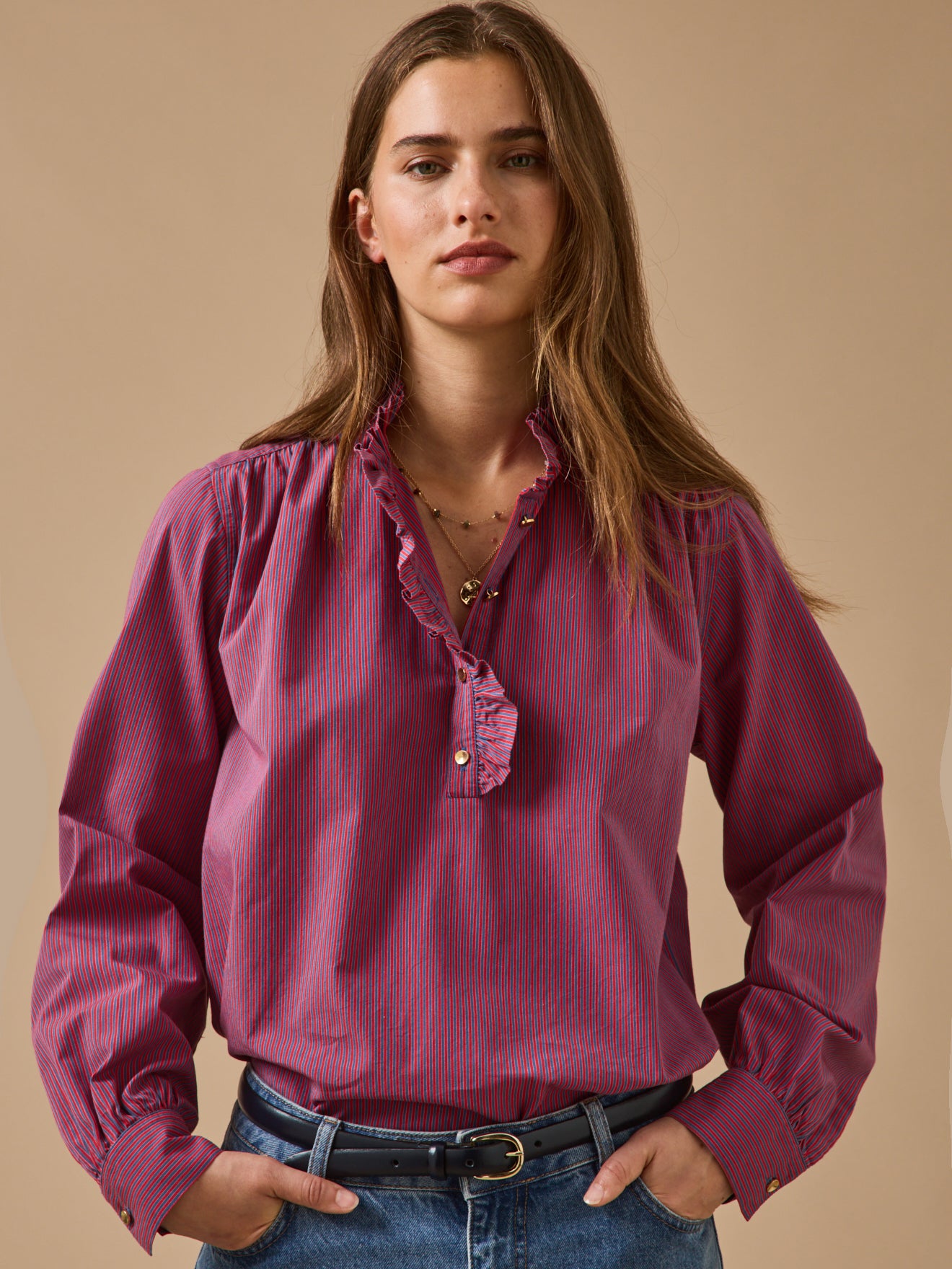 Blouse rayée femme - Coupe Noémie