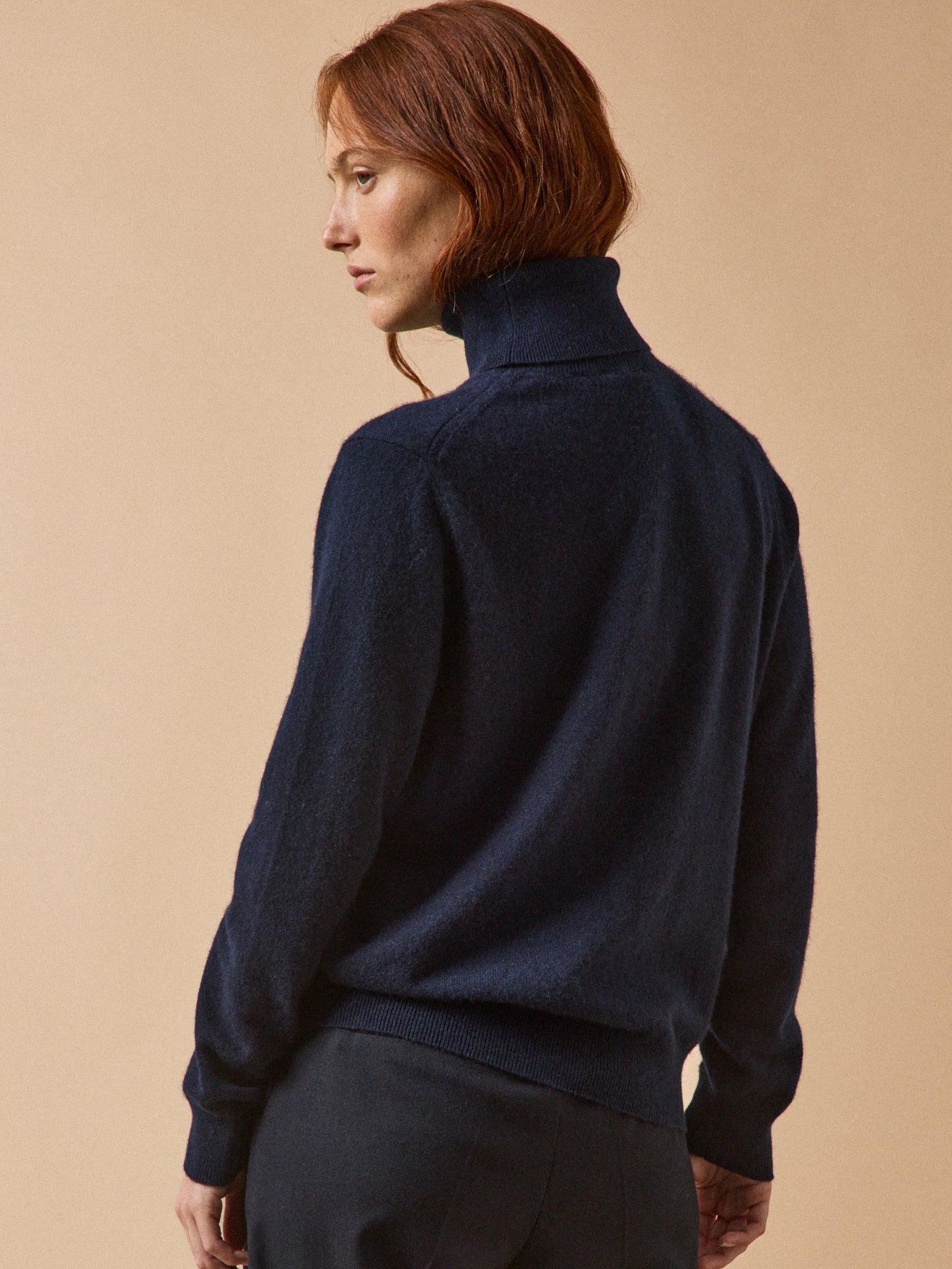 Pull col roulé femme - Collection Cachemire