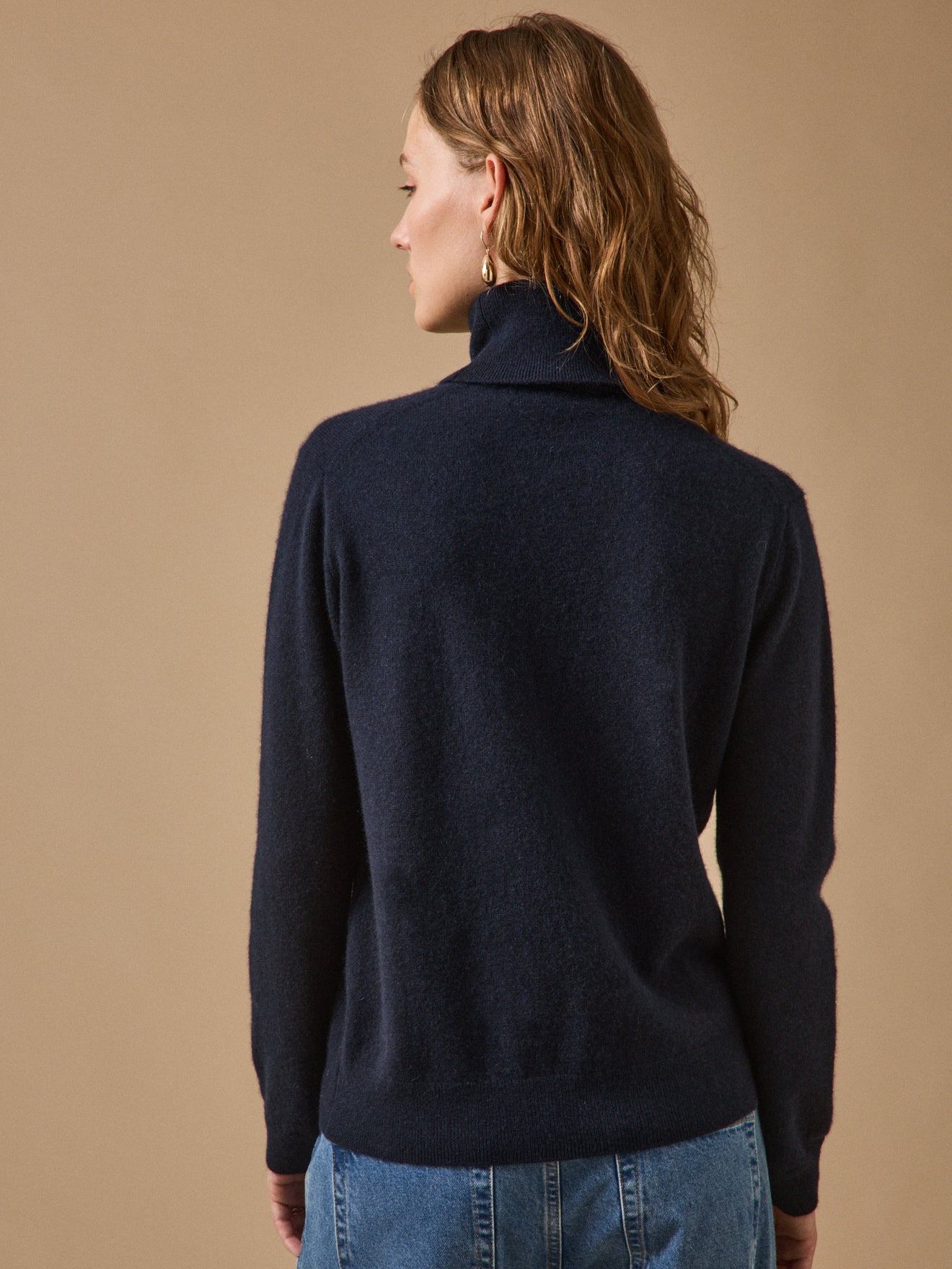 Pull col roulé femme - Collection Cachemire