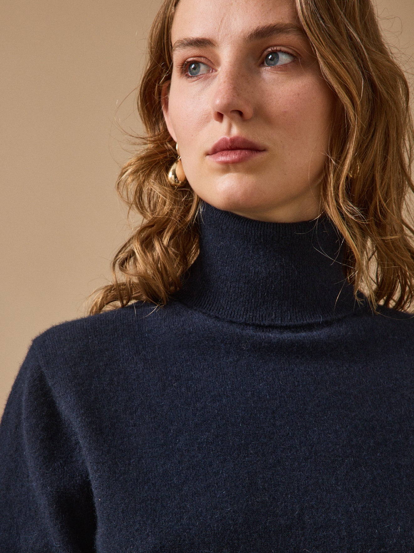 Pull col roulé femme - Collection Cachemire