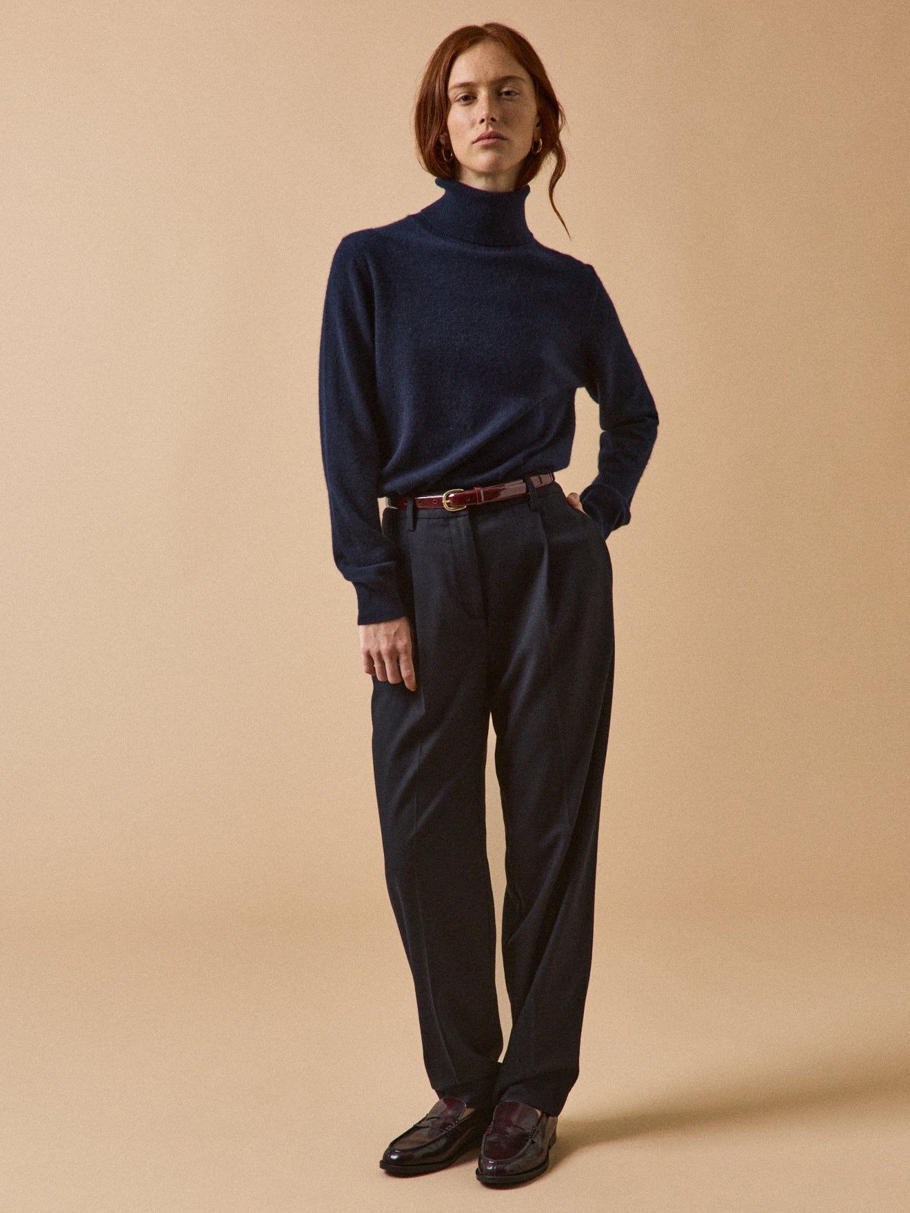 Pull col roulé femme - Collection Cachemire