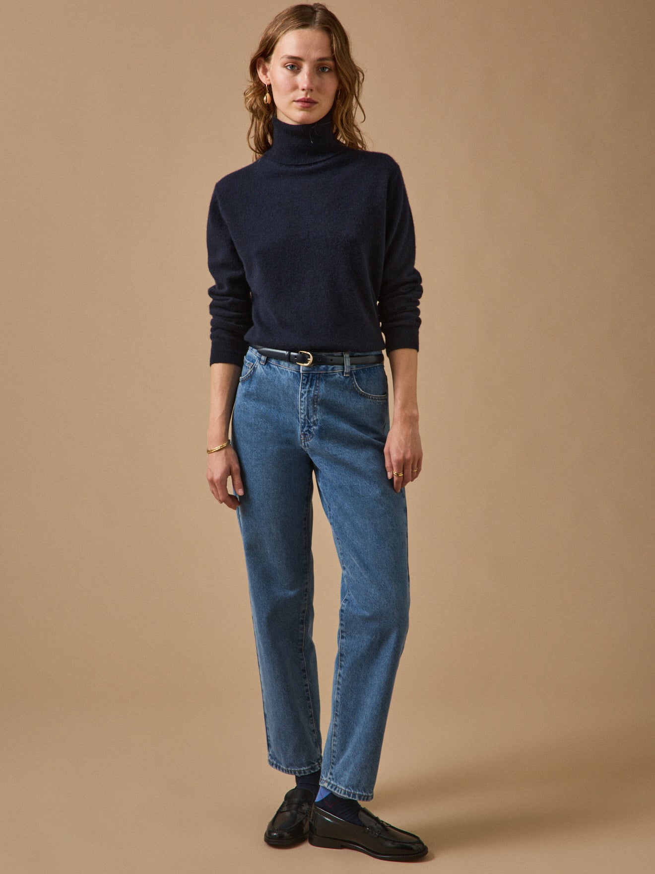Pull col roulé femme - Collection Cachemire