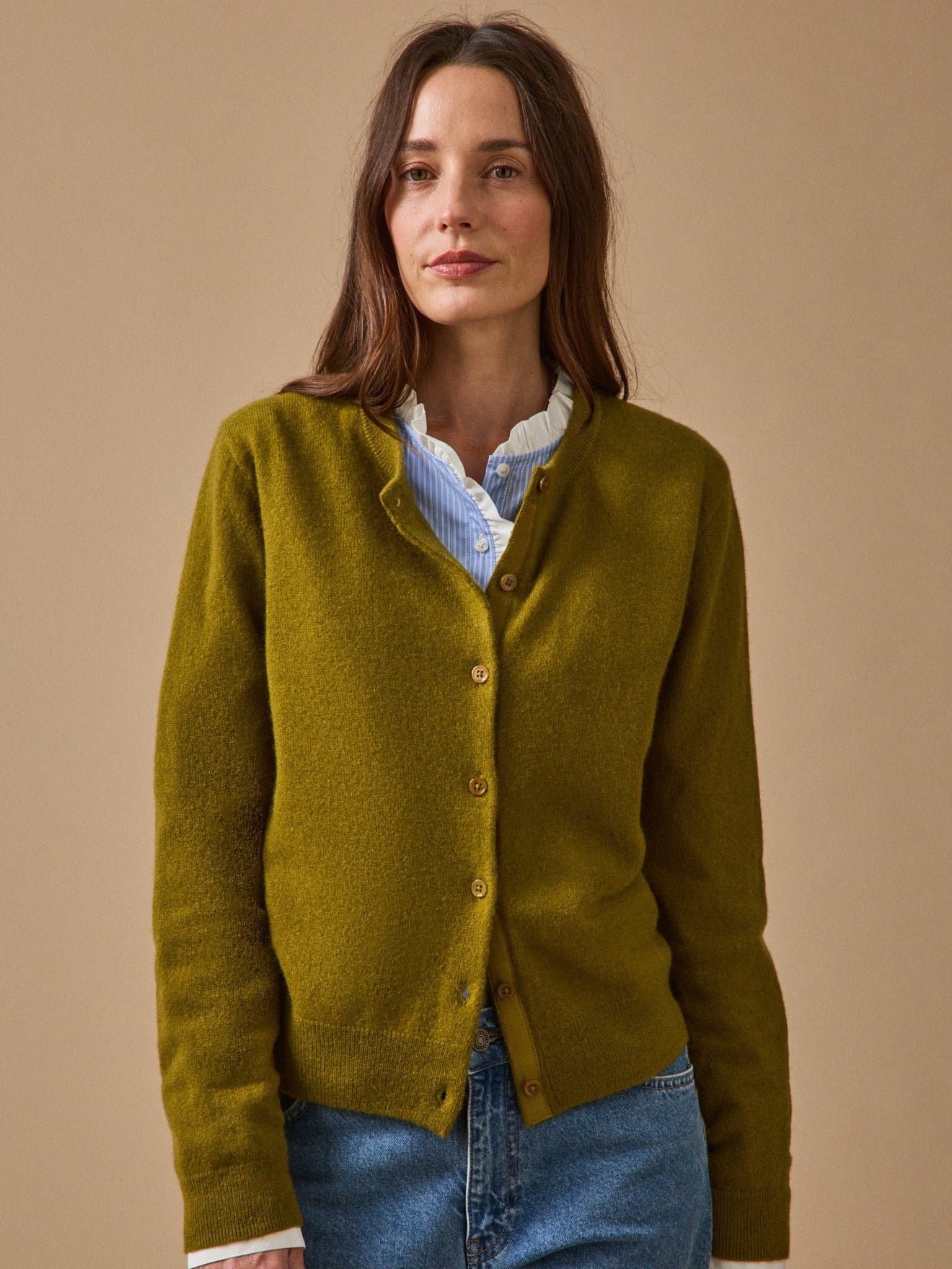 Gilet boutonné femme - Collection Cachemire