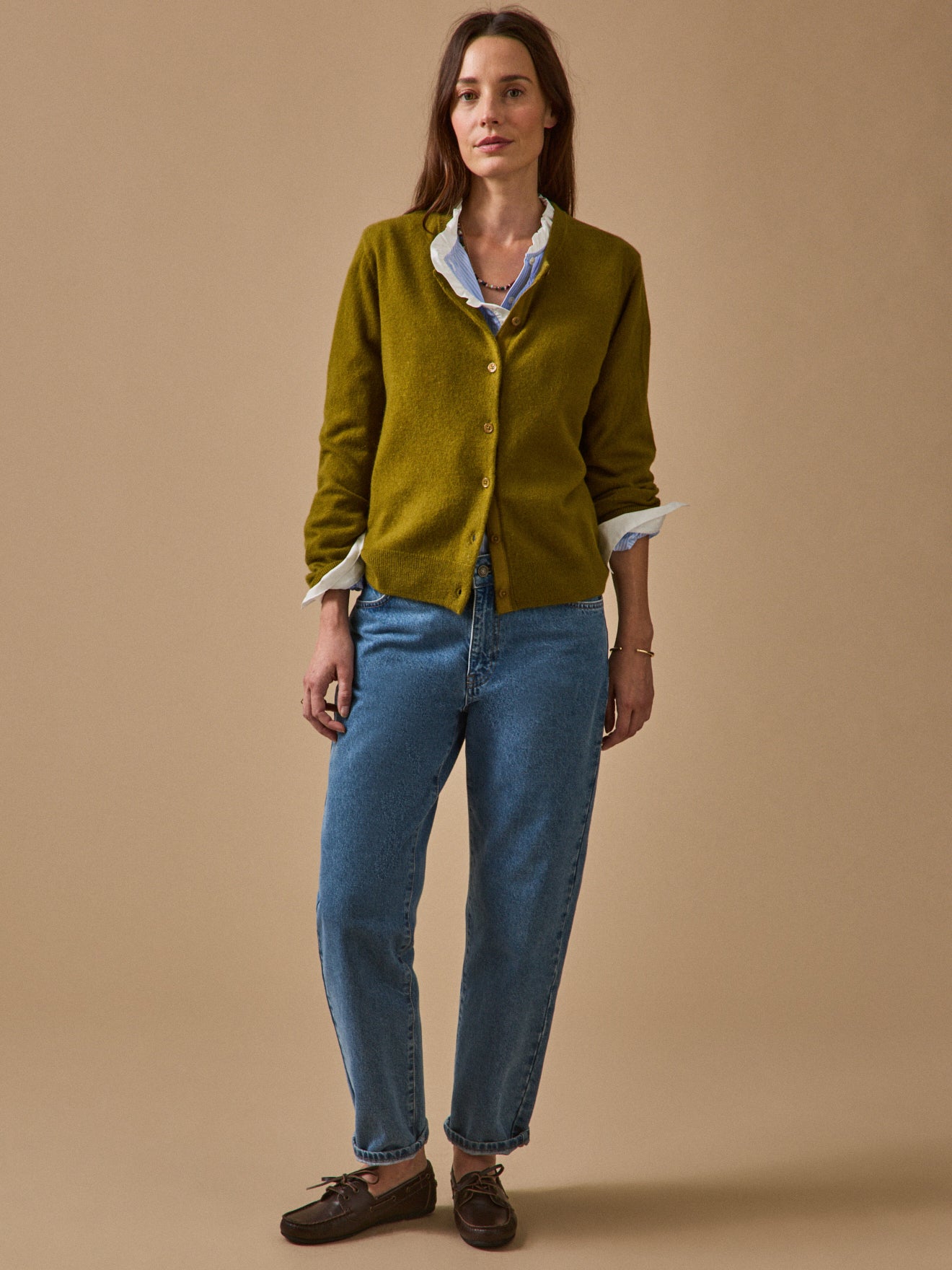 Gilet boutonné femme - Collection Cachemire
