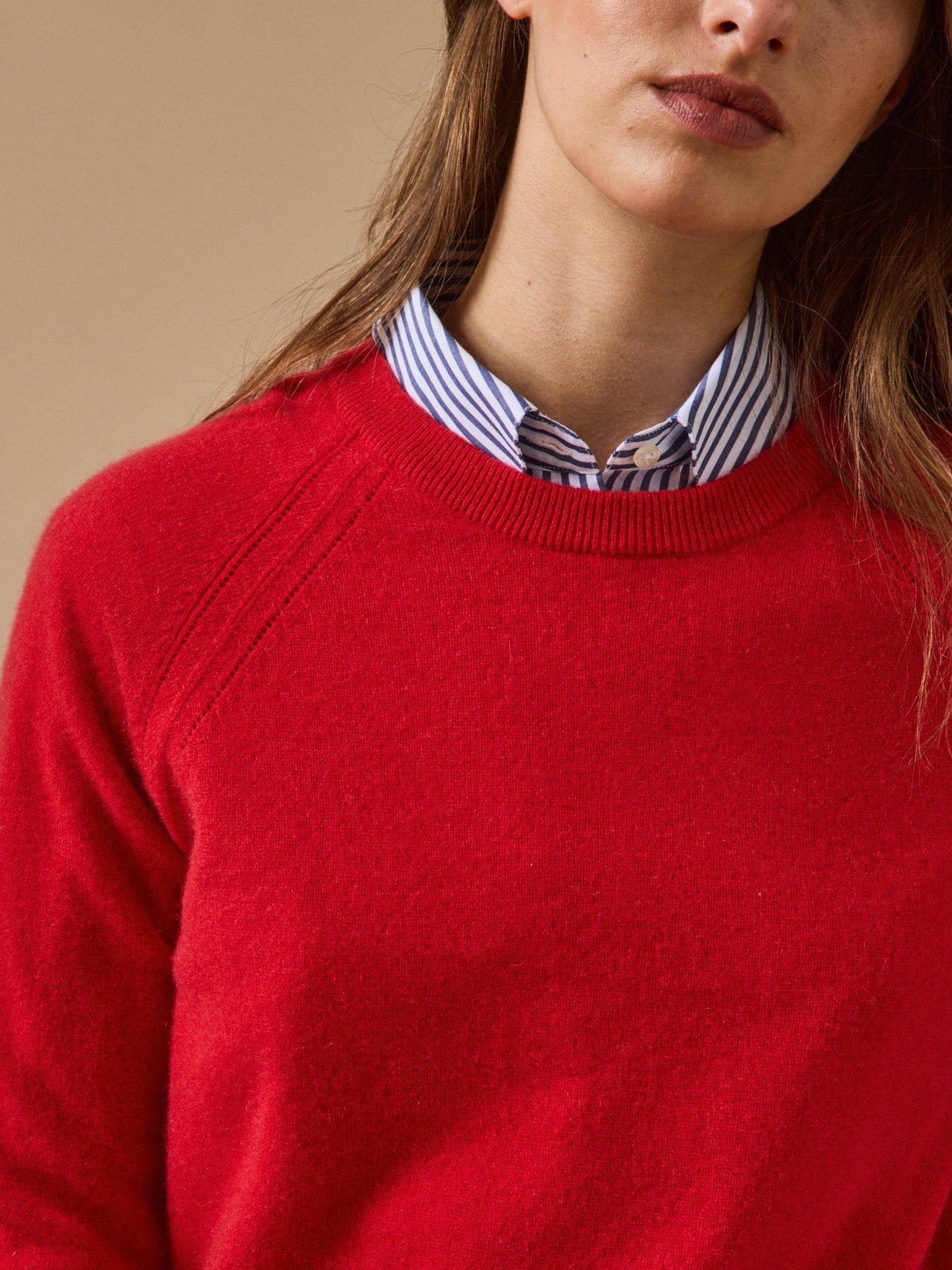 Pull col rond femme - Collection Cachemire