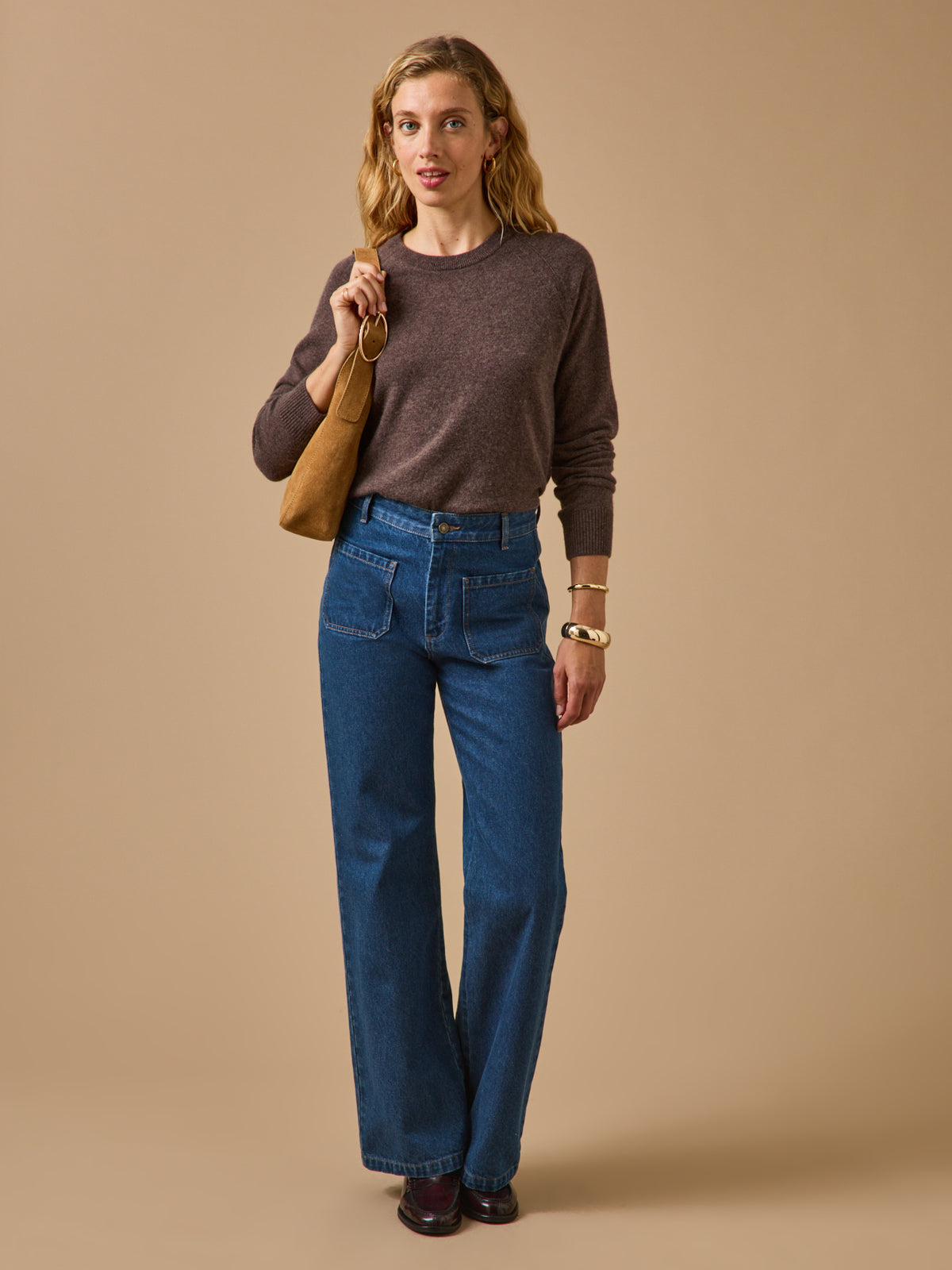 Pull col rond femme - Collection Cachemire