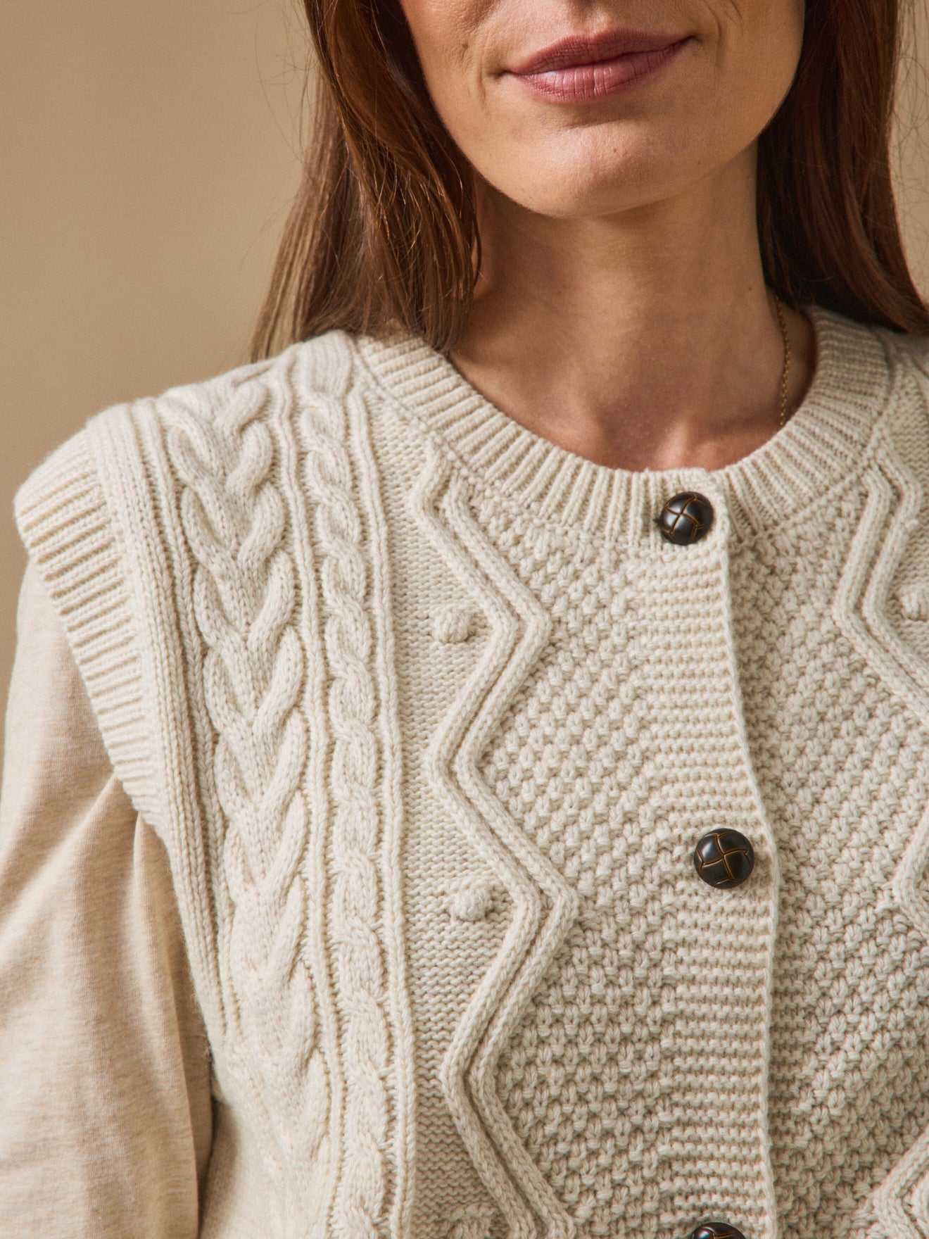 Gilet sans manches femme laine RWS*