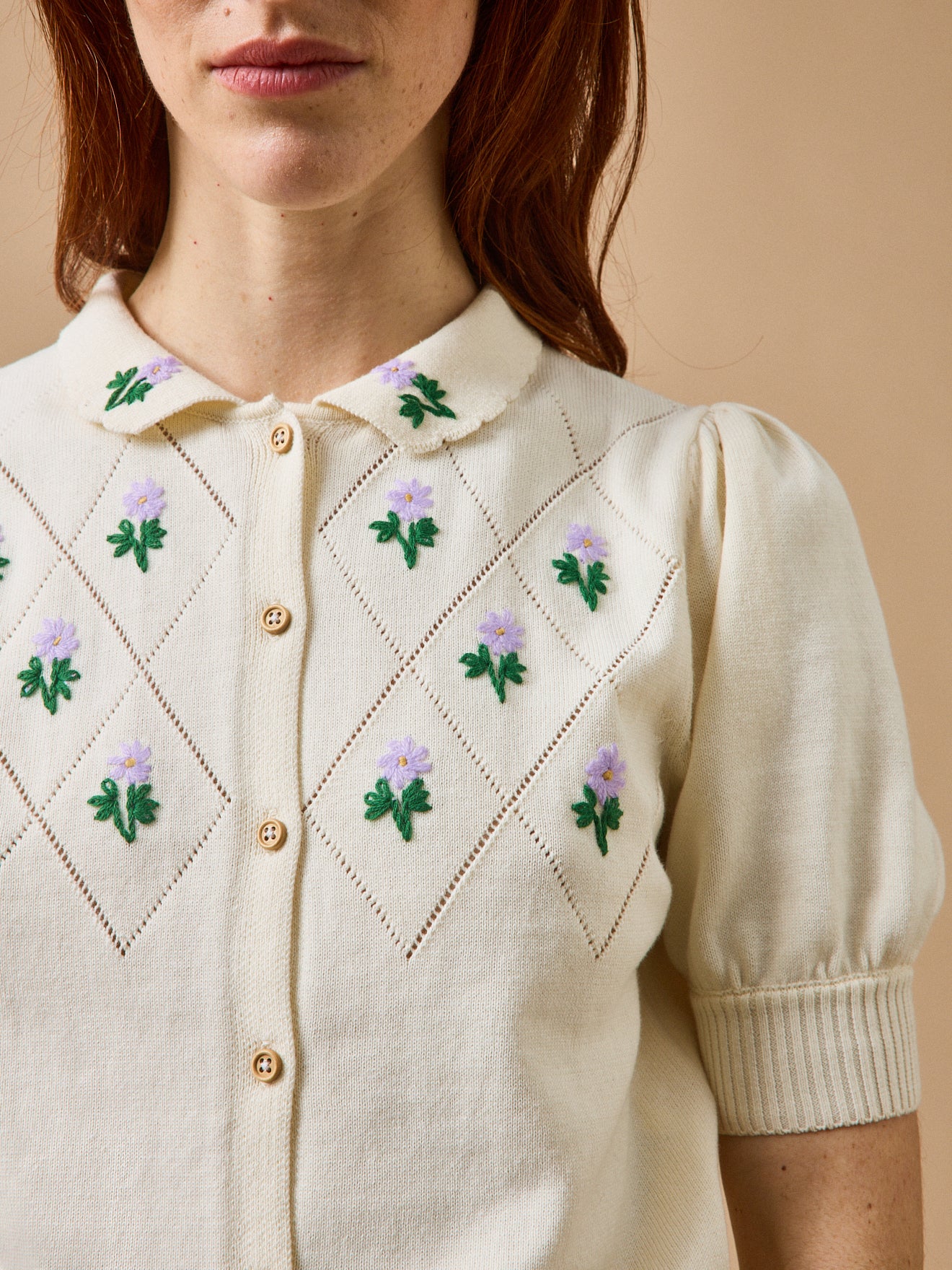Gilet Femme brodé - CYRILLUS X EMILE & IDA