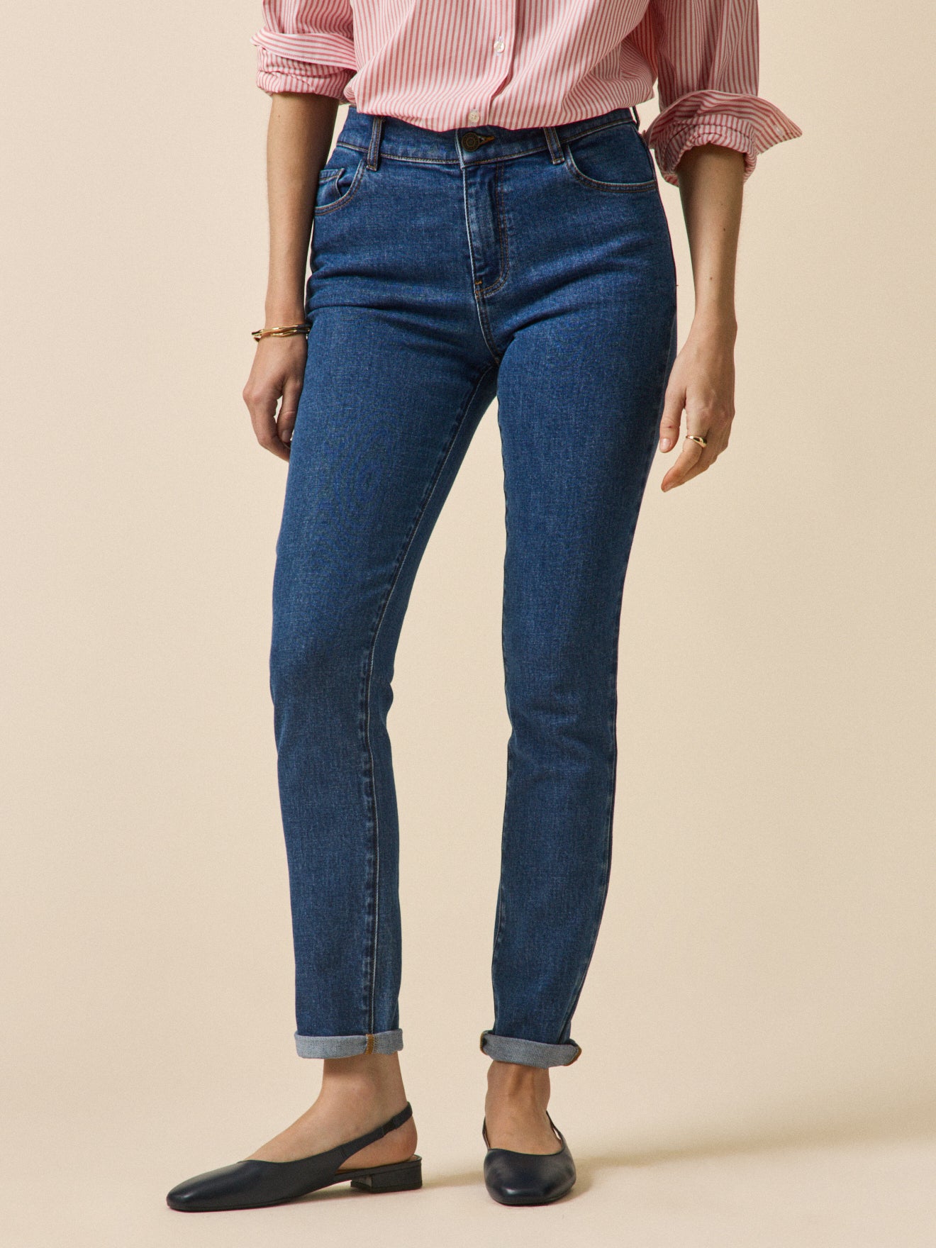 Jean slim femme Aurélie coton biologique