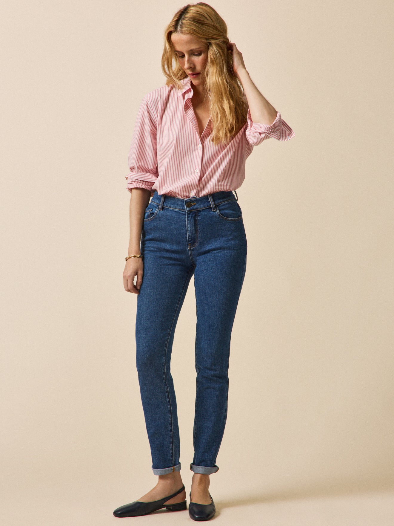 Jean slim femme Aurélie coton biologique