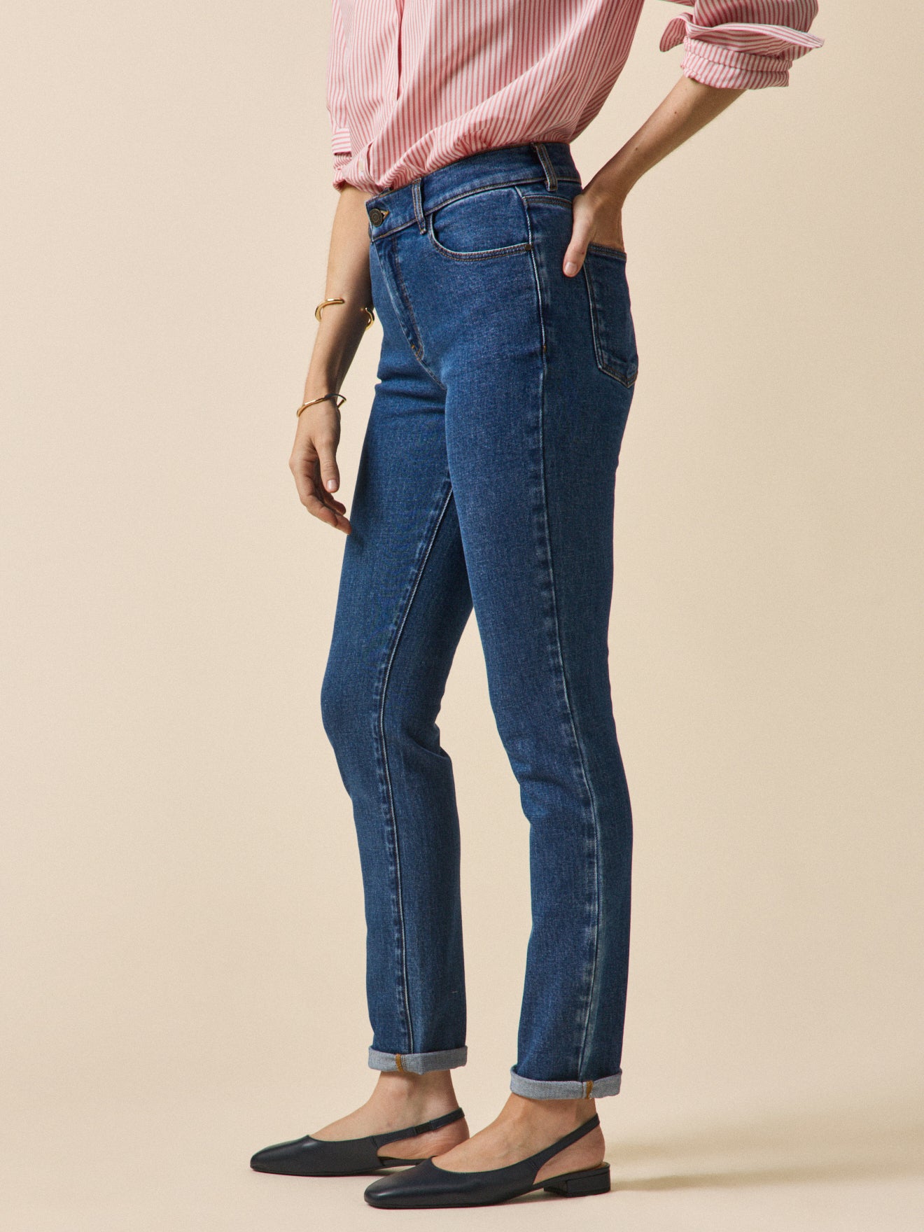 Jean slim femme Aurélie coton biologique
