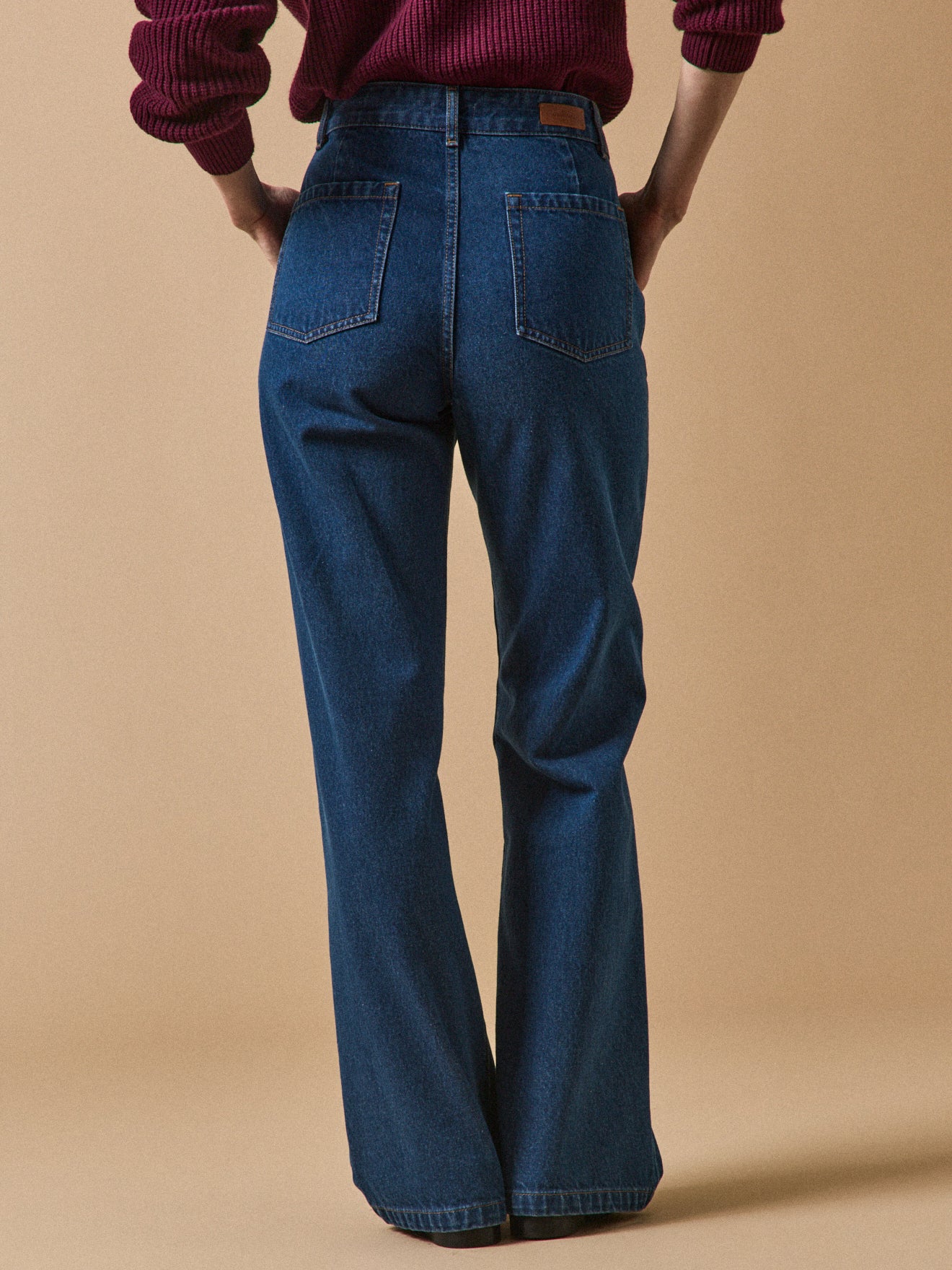 Jean flare femme Suzanne coton biologique
