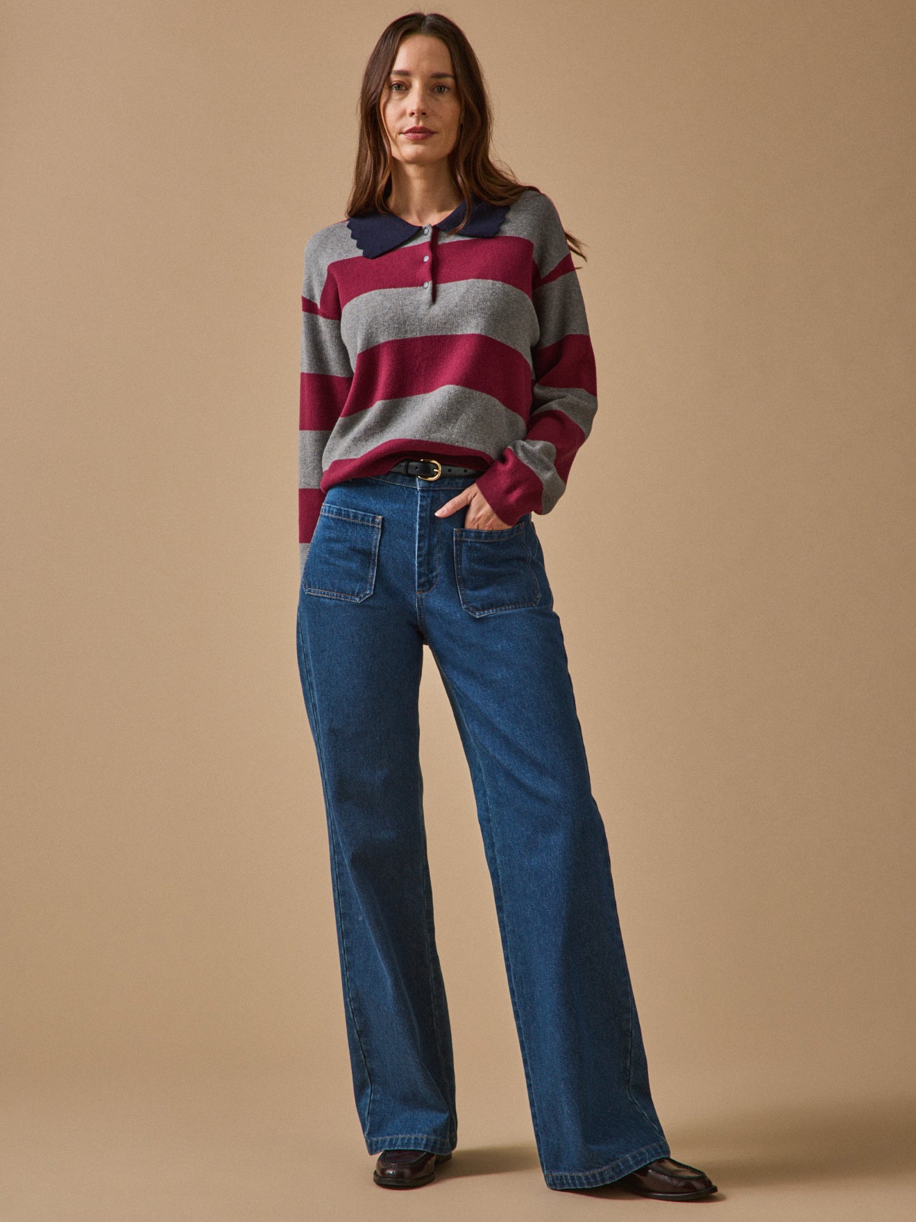 Jean flare femme Suzanne coton biologique
