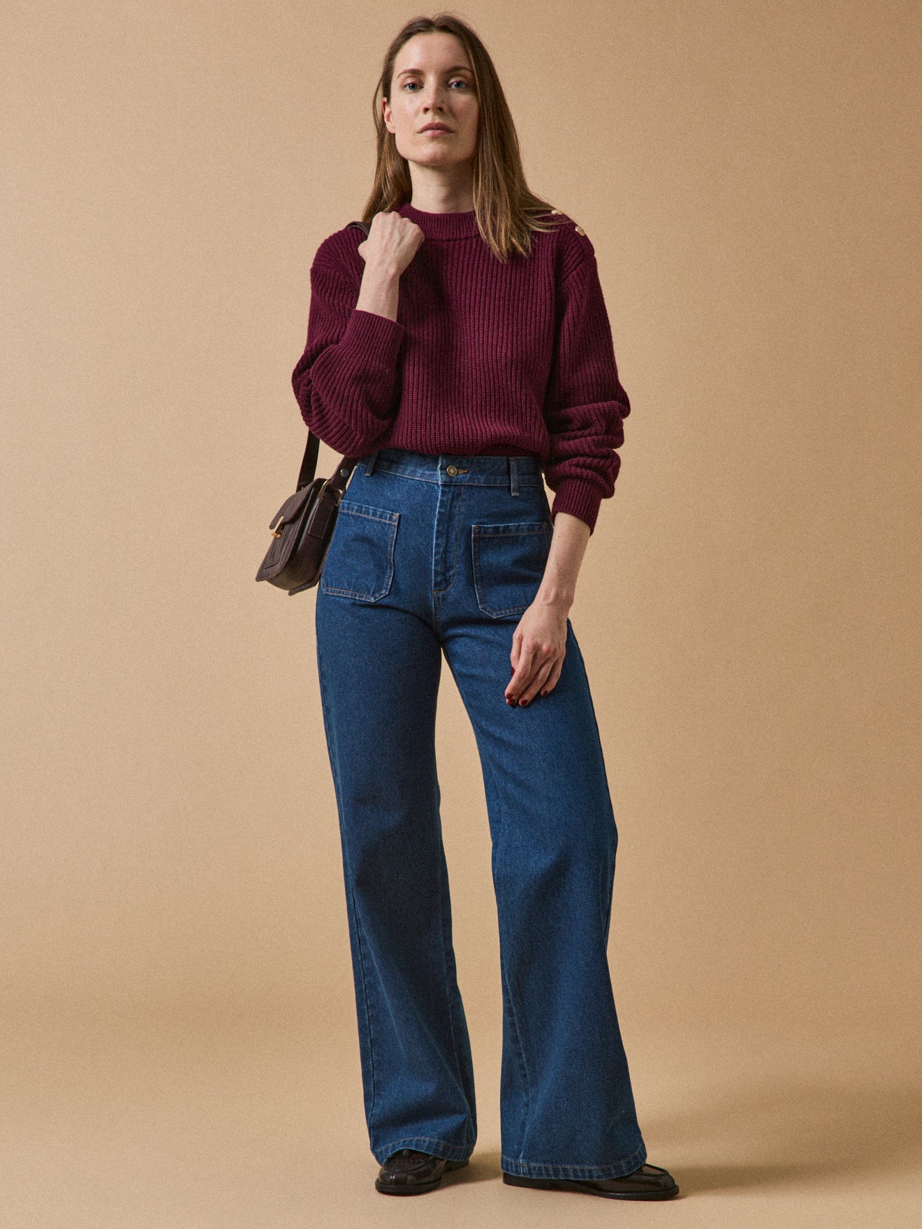 Jean flare femme Suzanne coton biologique