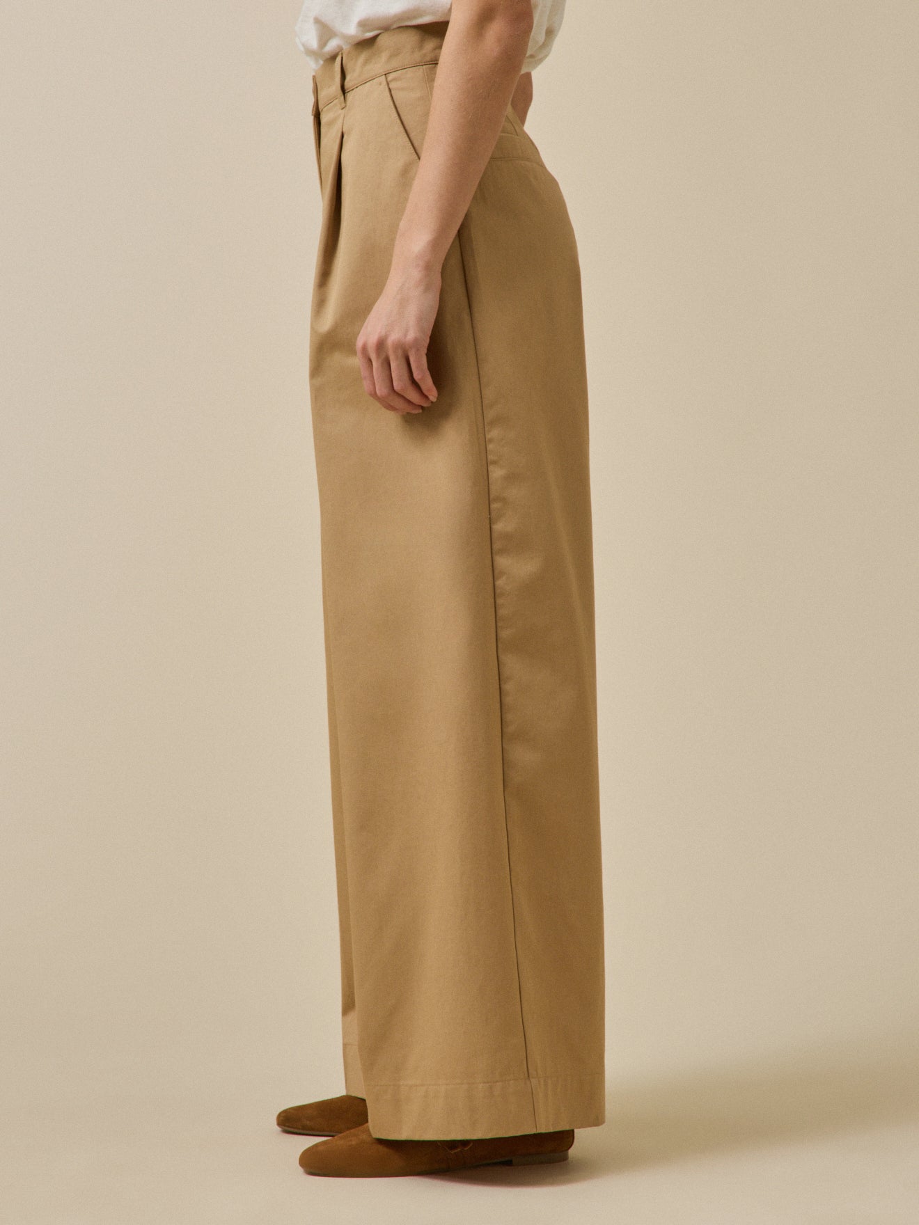 Pantalon large femme Agnès