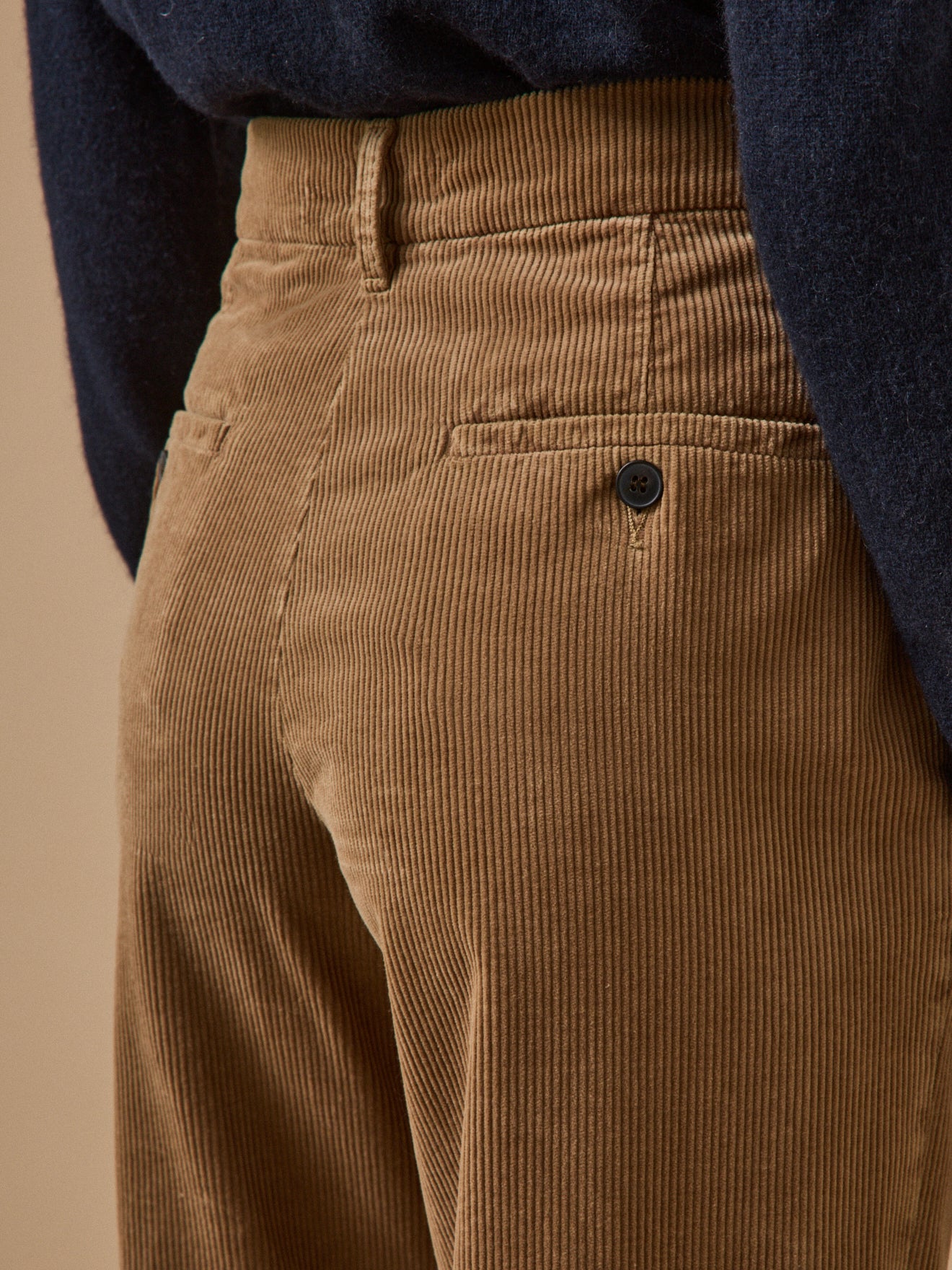 Pantalon chino velours femme Marina