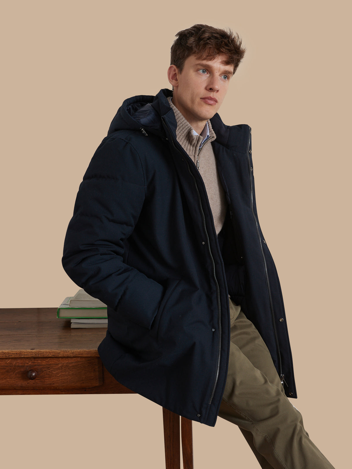 Parka intérieur matelassé homme