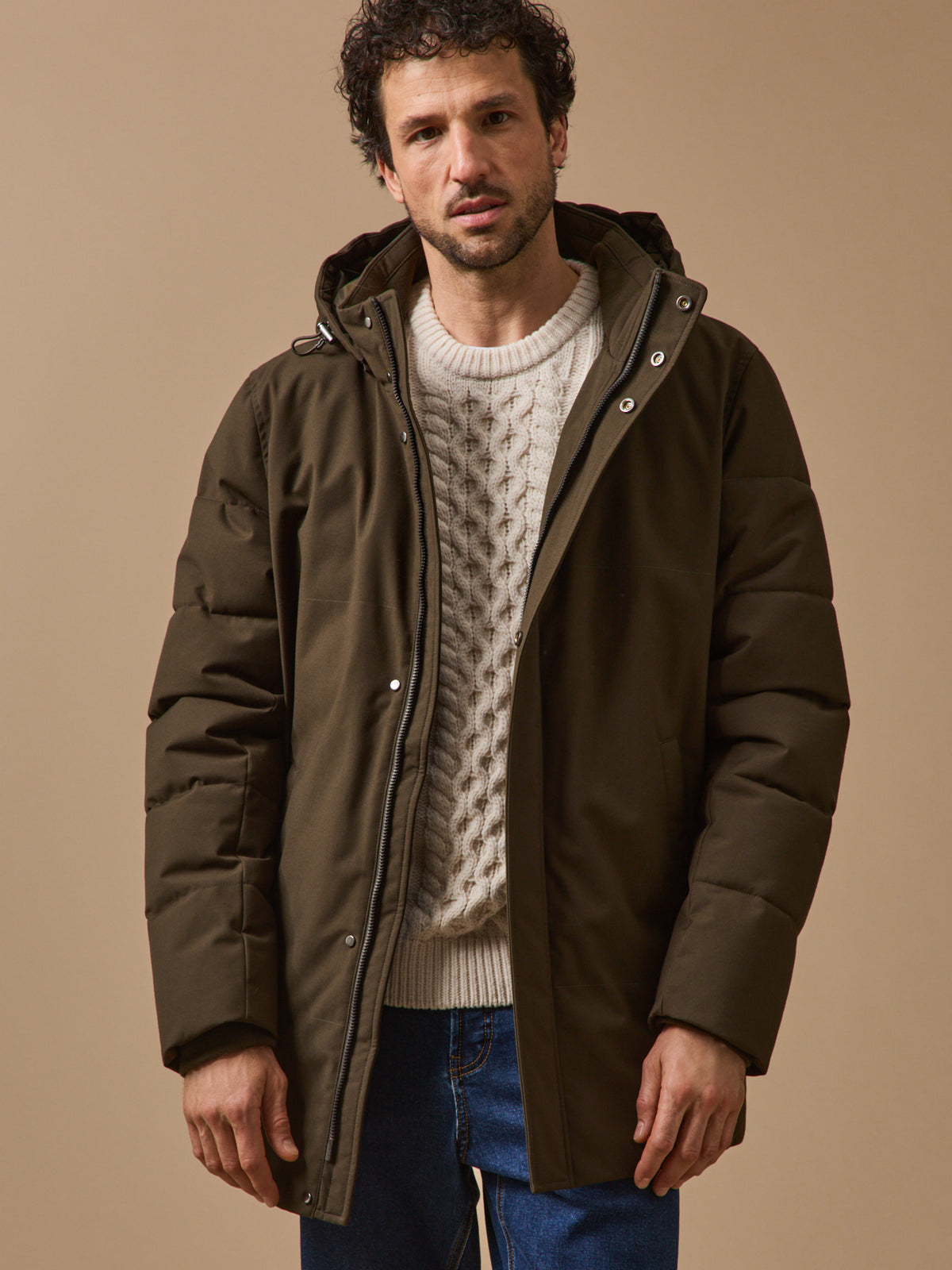 Parka intérieur matelassé homme