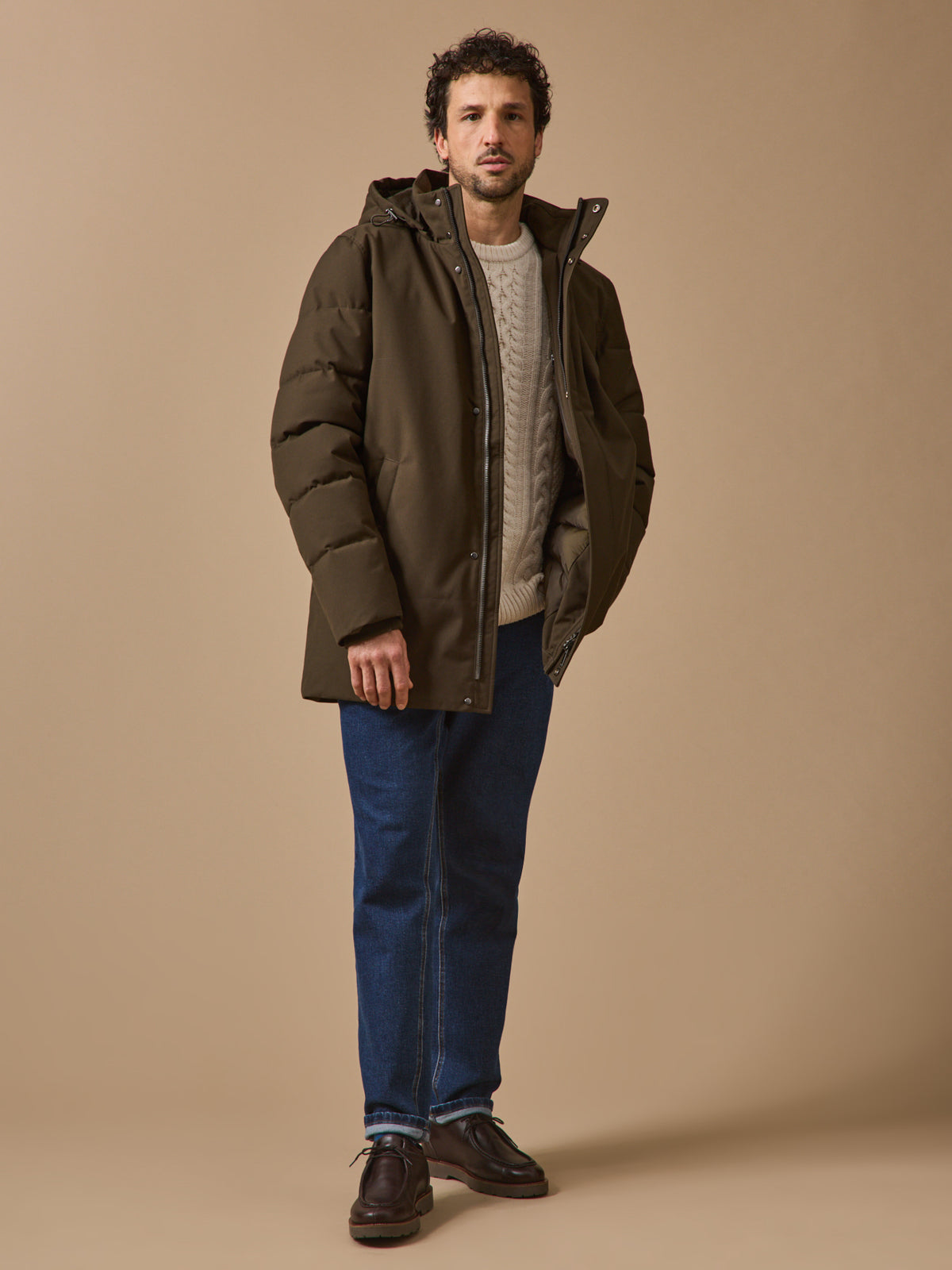 Parka intérieur matelassé homme
