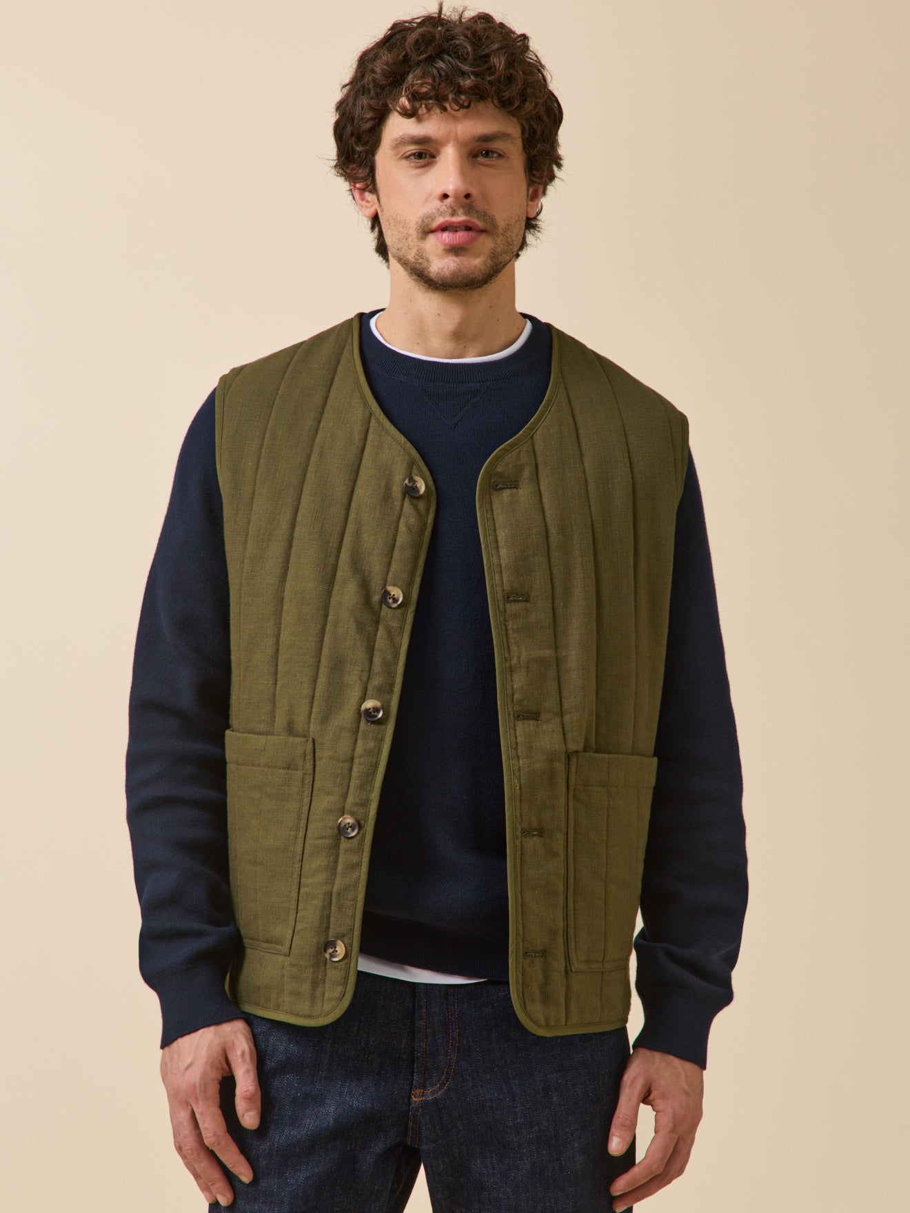 Veste sans manches homme