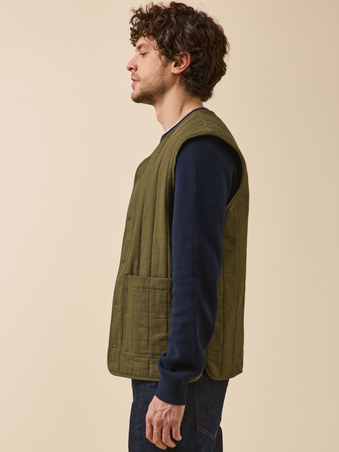 Veste sans manches homme