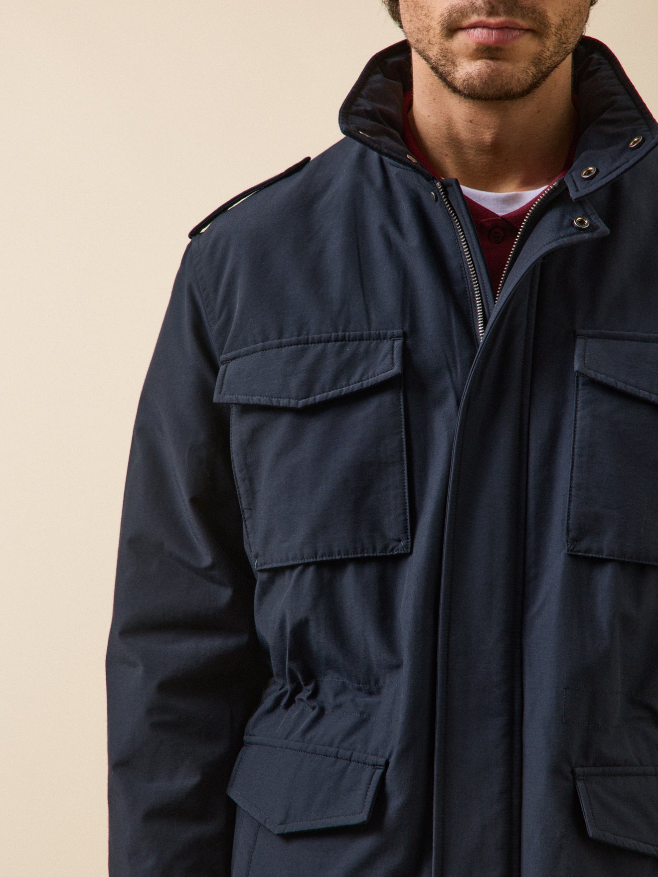Parka saharienne ouatinée homme