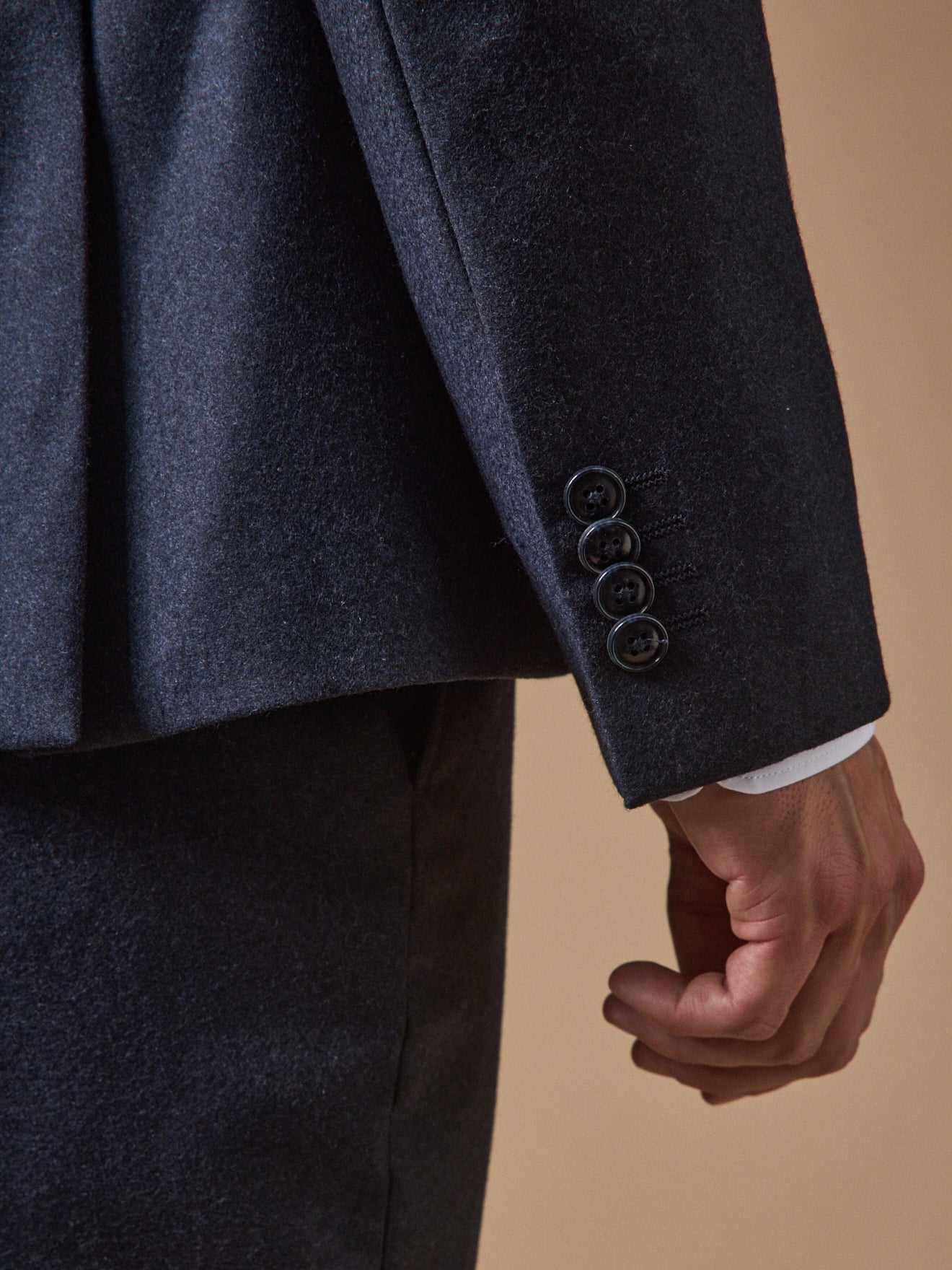 Veste de costume flanelle homme