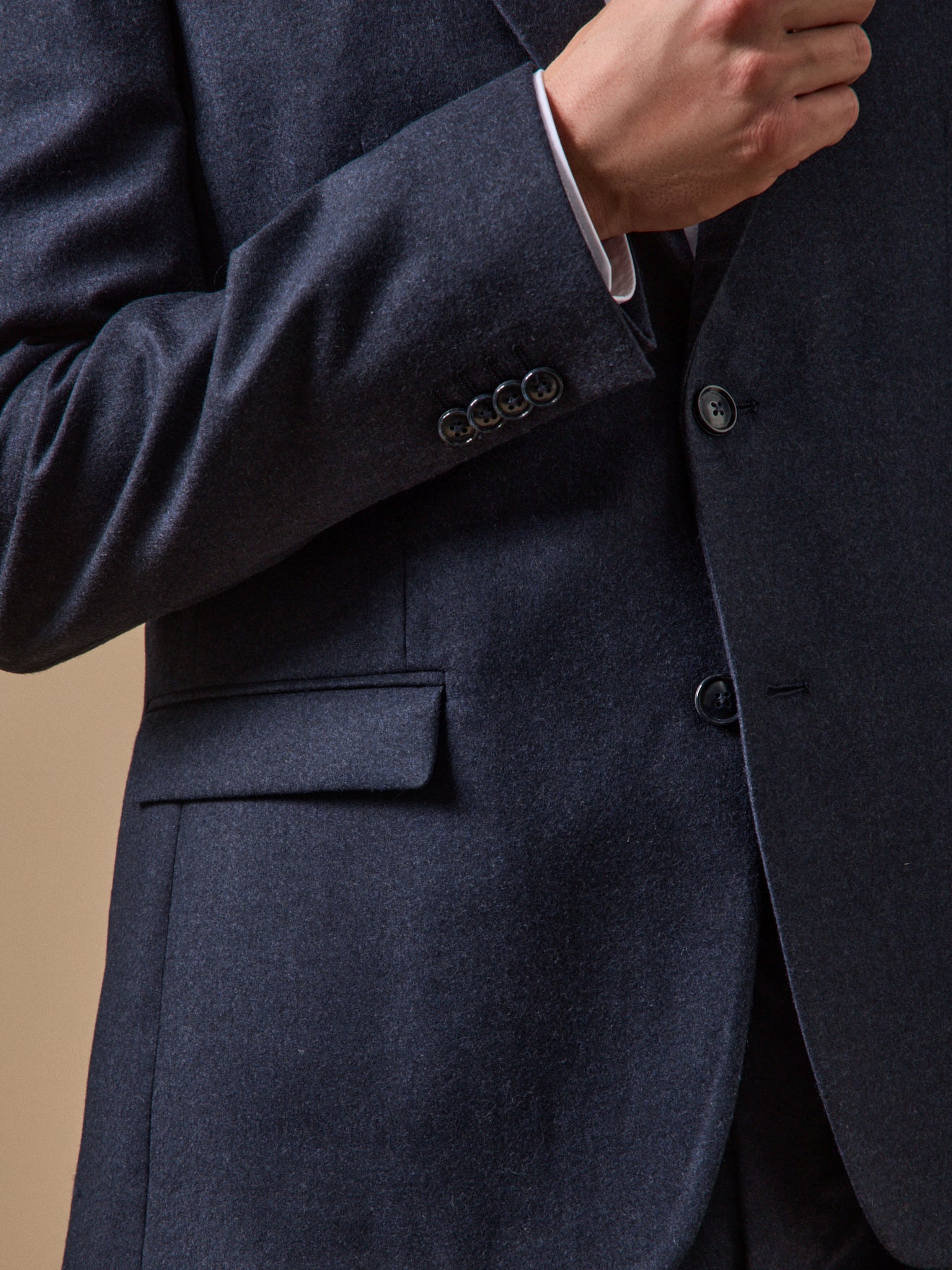 Veste de costume flanelle homme