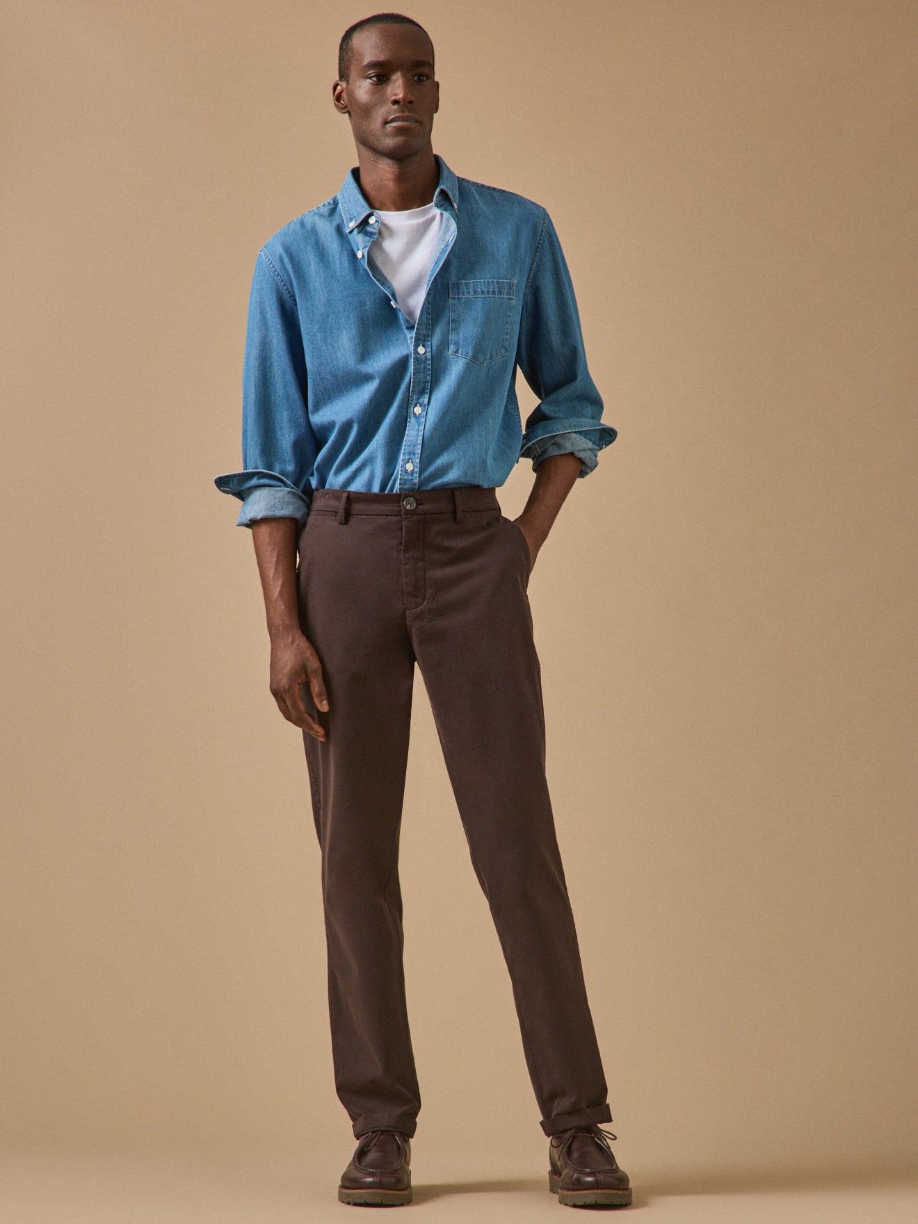 Pantalon chino homme