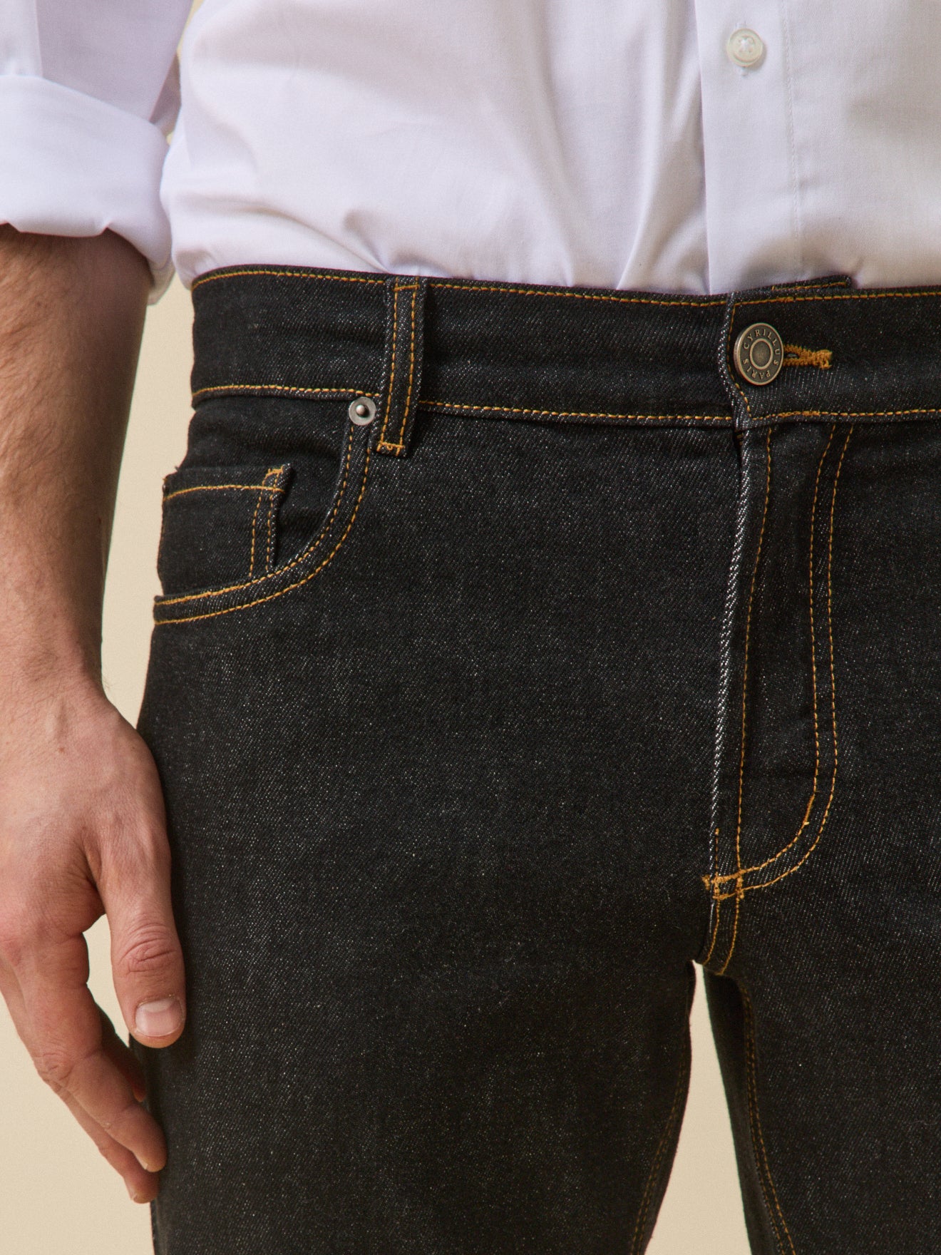 Jean regular homme coton biologique