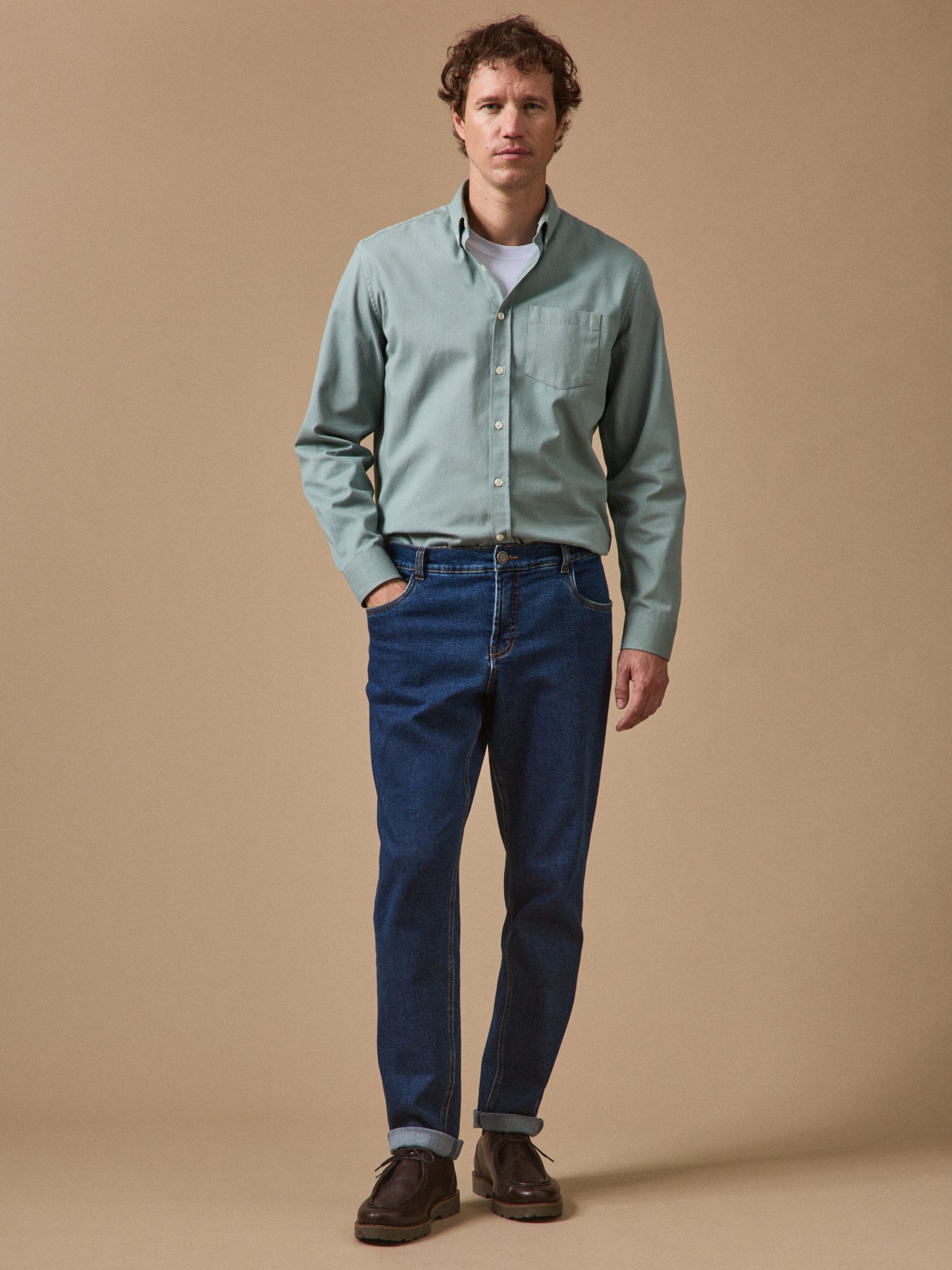Jean regular homme coton biologique