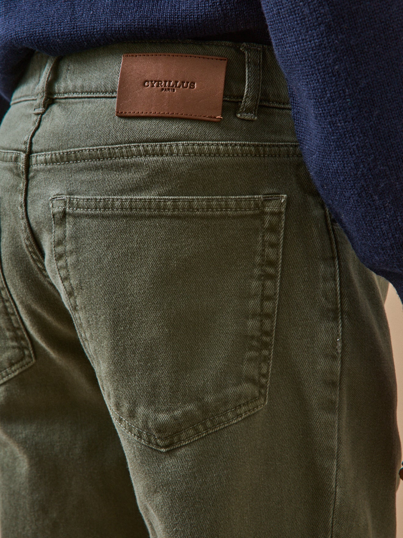 Jean regular homme coton biologique