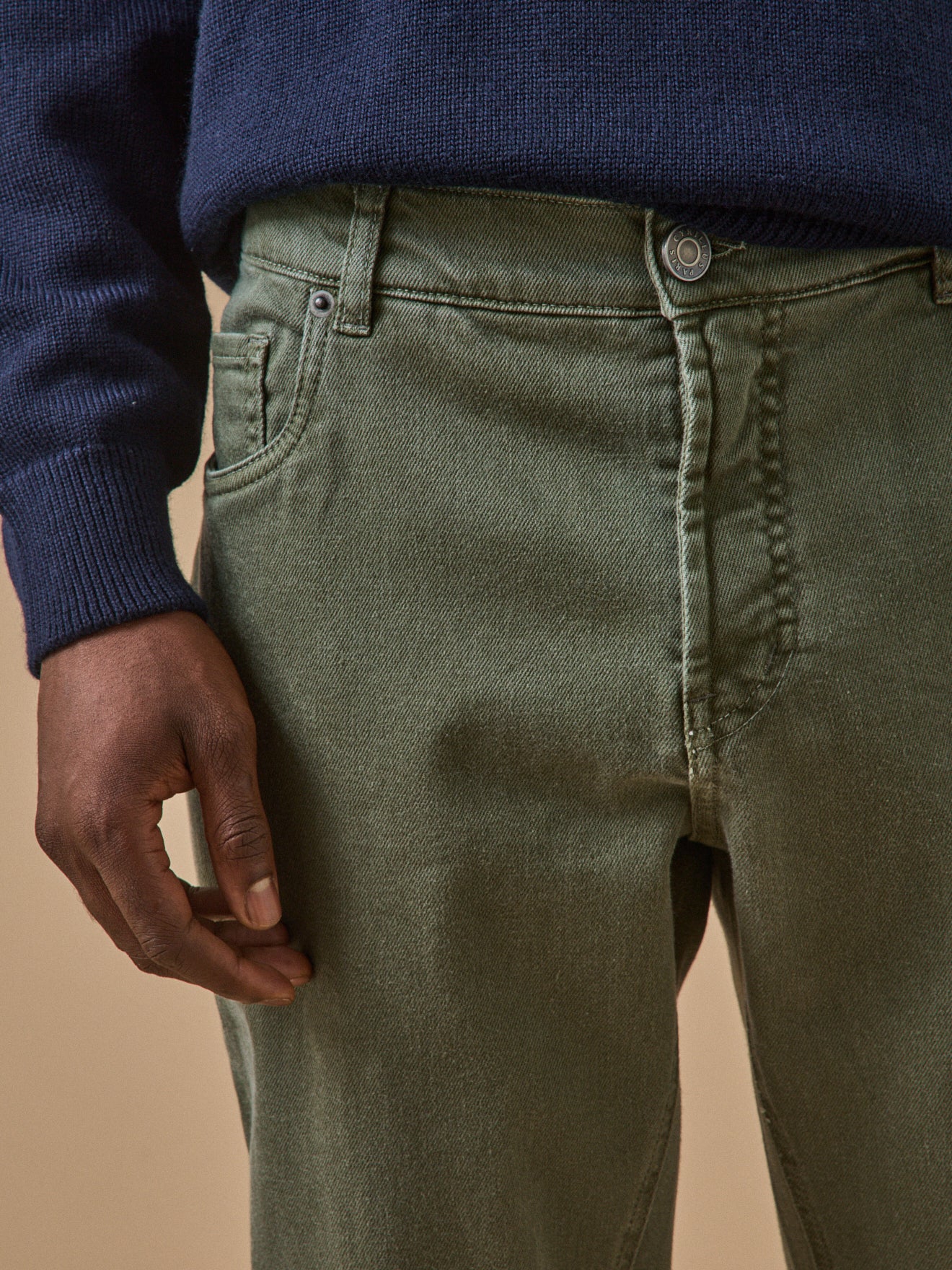Jean regular homme coton biologique