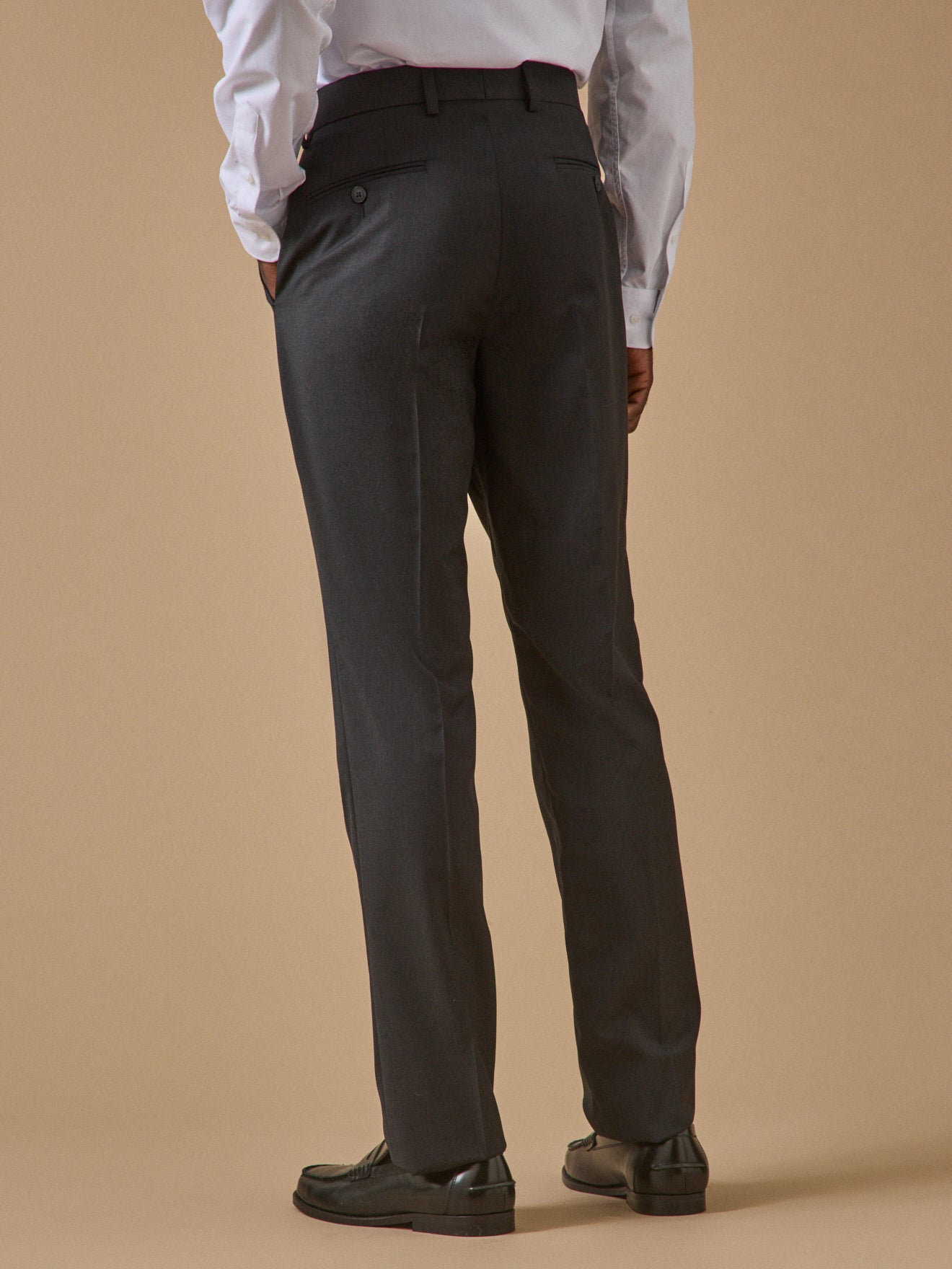 Pantalon de costume homme 100% laine