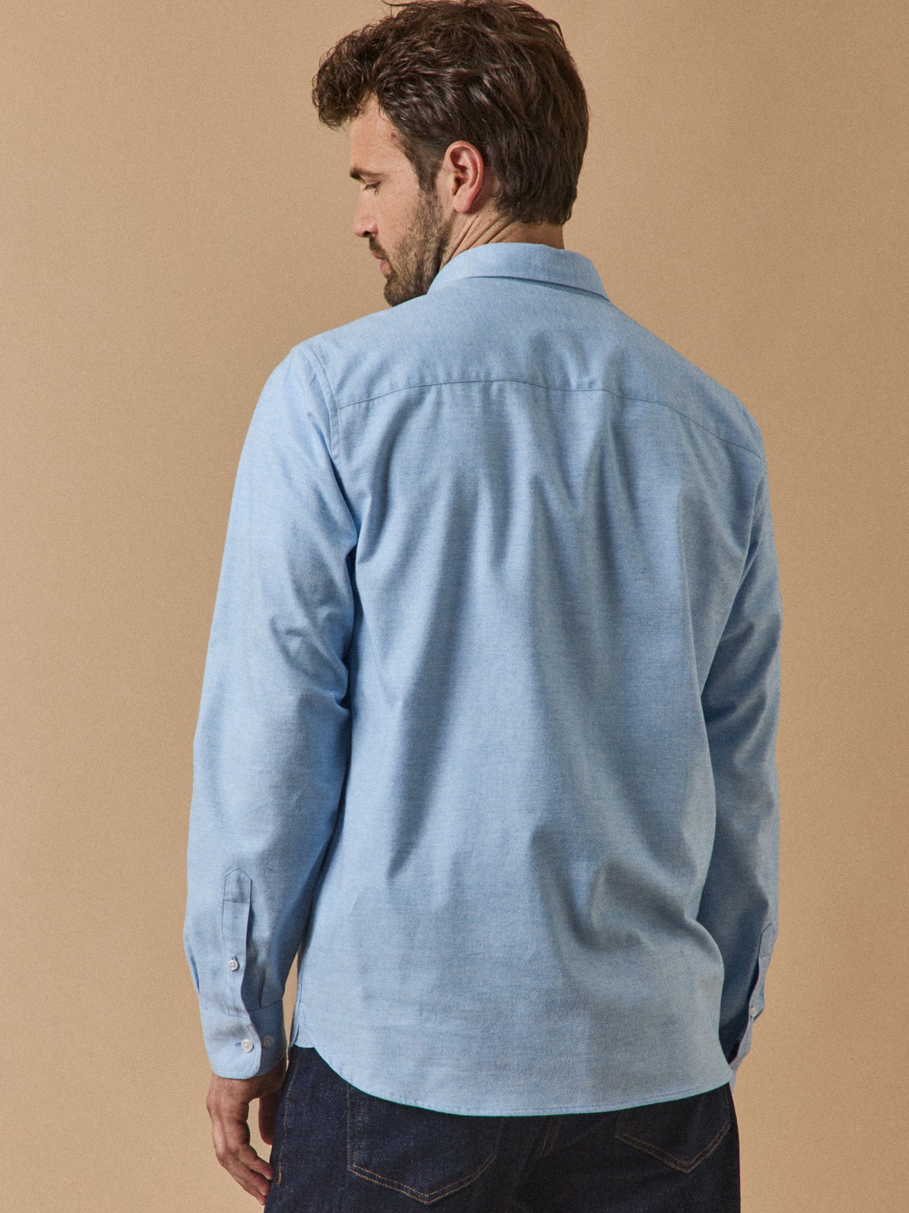 Chemise flanelle homme coupe contemporaine