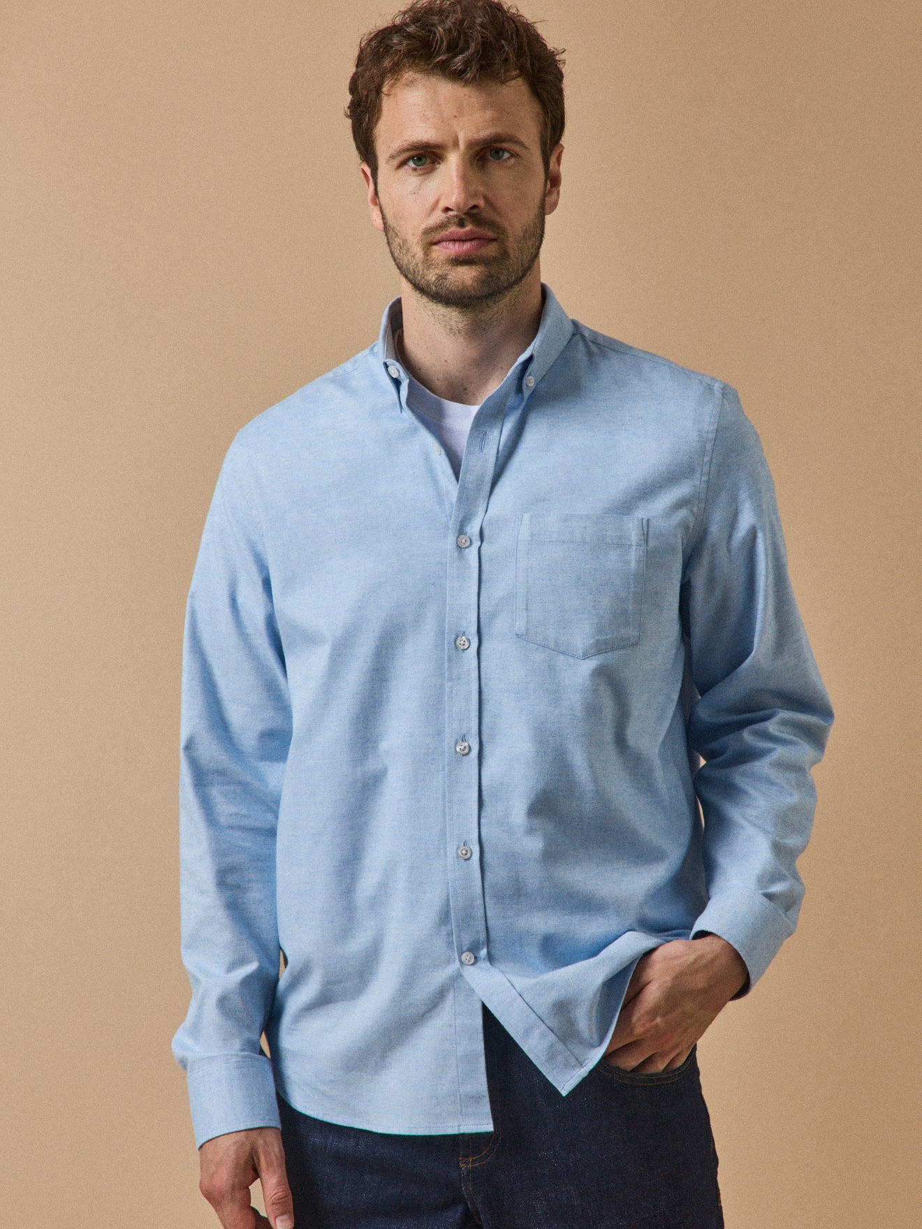 Chemise flanelle homme coupe contemporaine