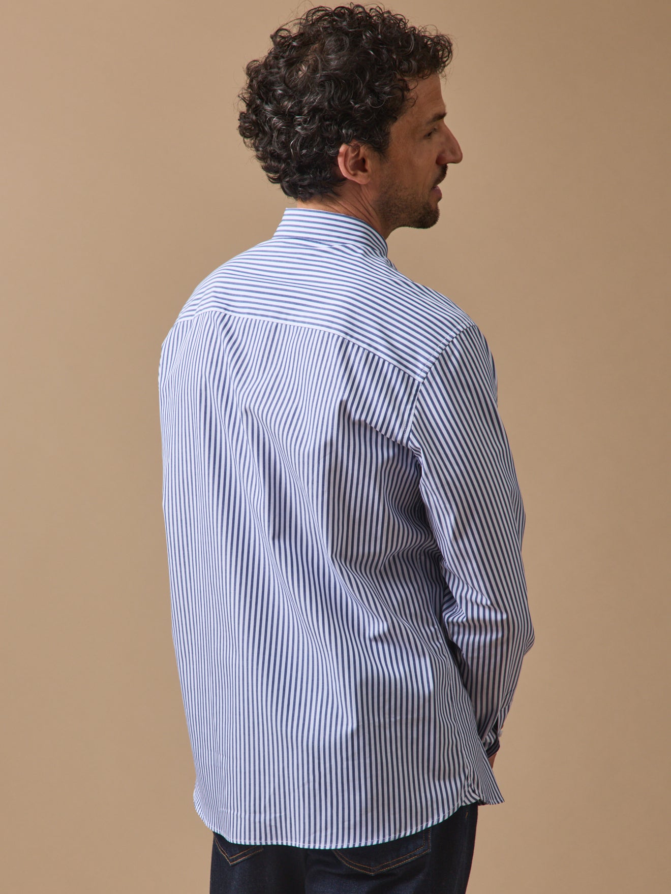 Chemise homme coton biologique - coupe ajustée