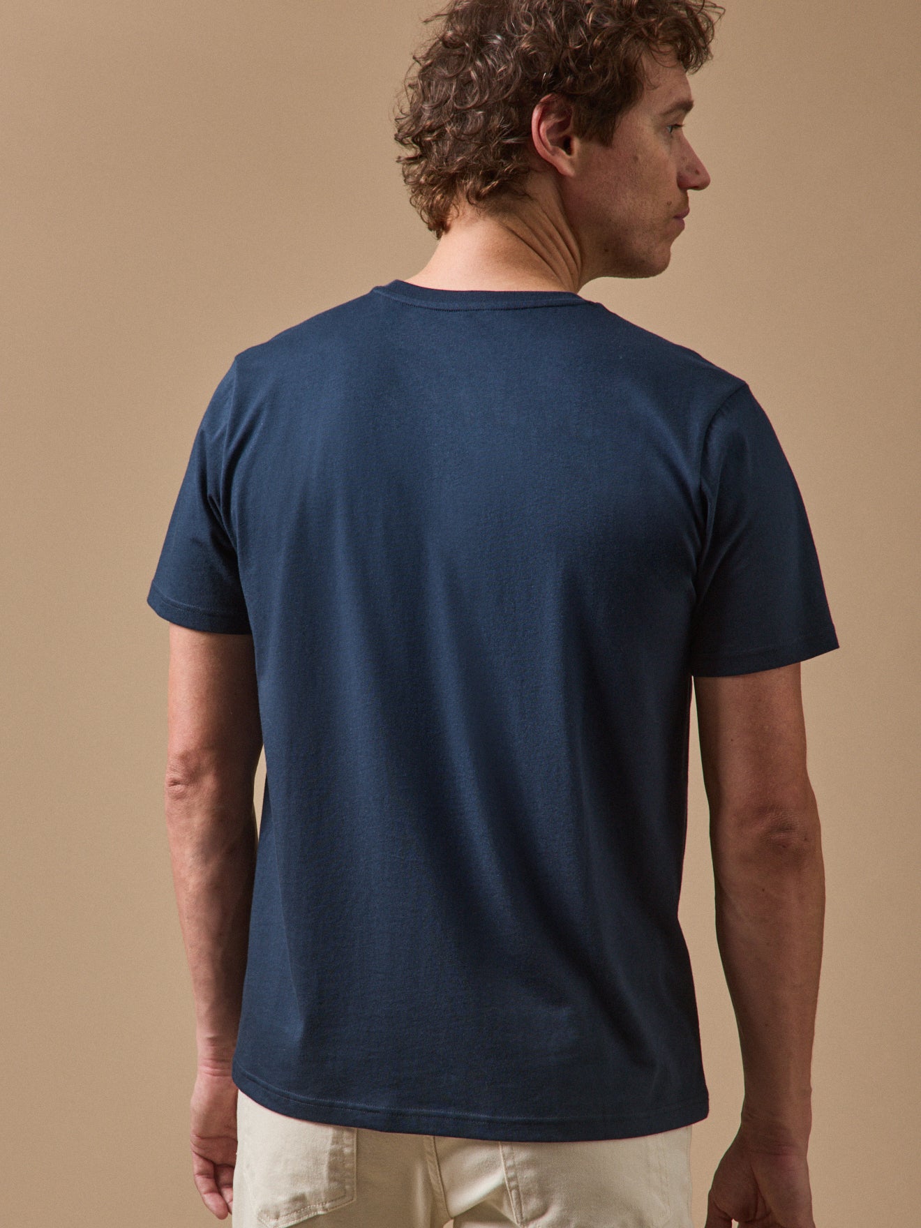 T-shirt uni homme coton biologique