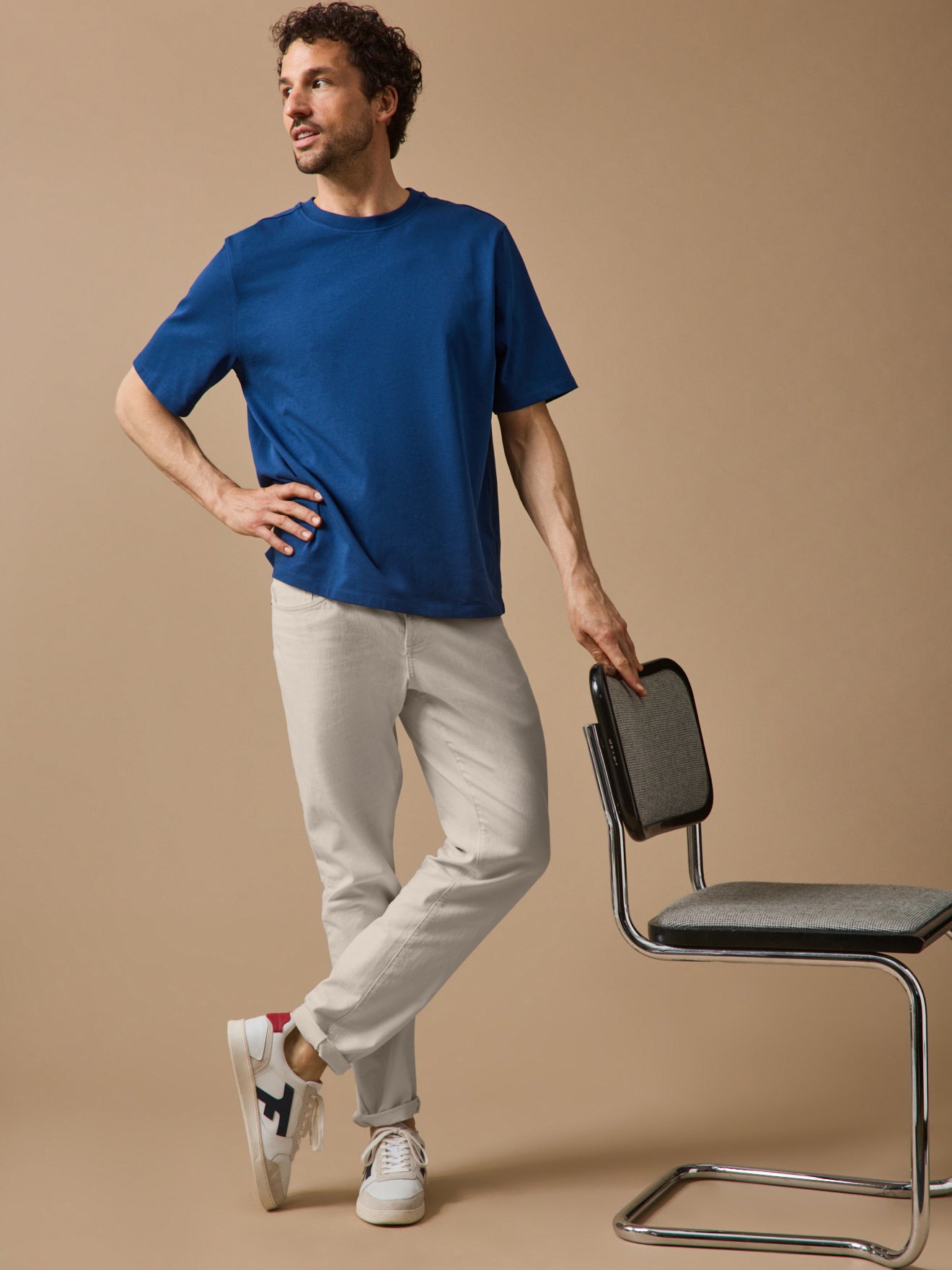 T-shirt uni homme coton biologique