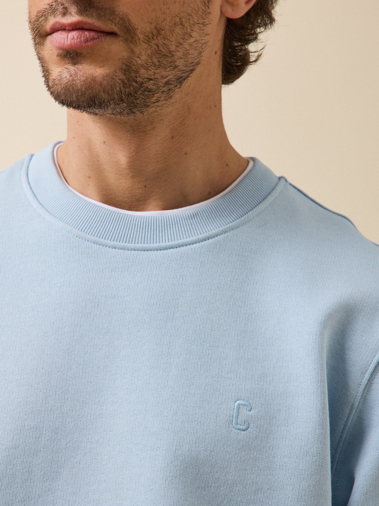 Sweat molleton homme coton biologique