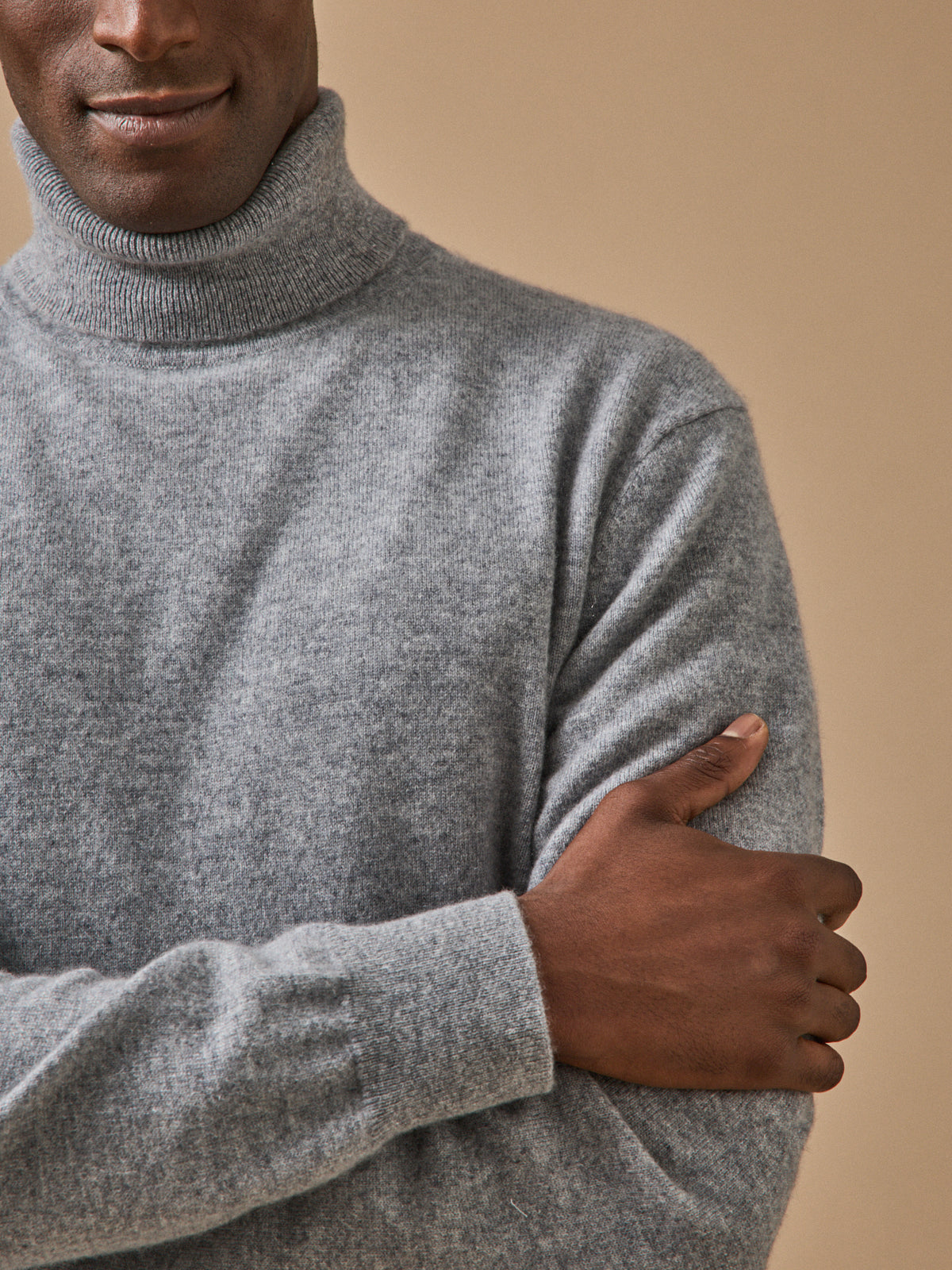 Pull col roulé homme - Collection Cachemire